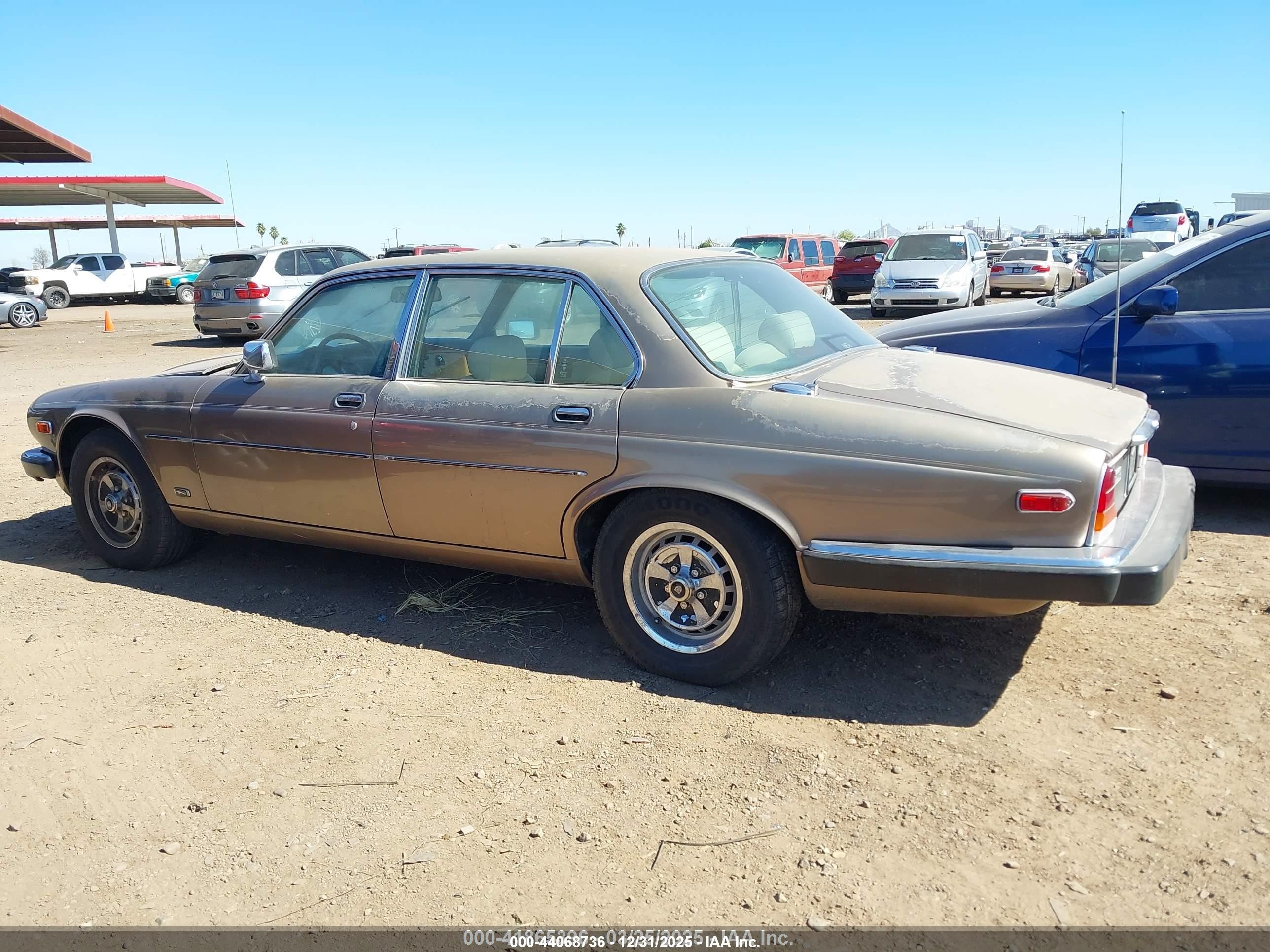 1986 Jaguar Xj6 Vanden Plas Коричневый vin: SAJAY1343GC456151