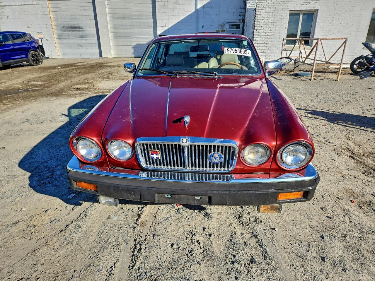 1986 Jaguar Xj6 Vanden Plas Maroon vin: SAJAY1346GC450151
