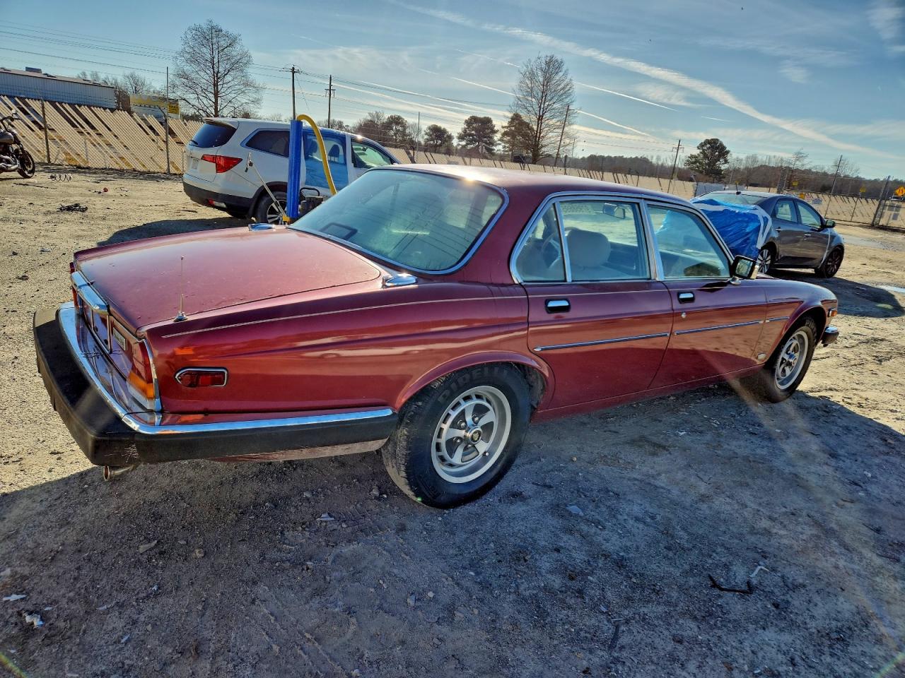 1986 Jaguar Xj6 Vanden Plas Maroon vin: SAJAY1346GC450151