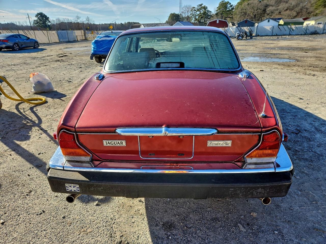 1986 Jaguar Xj6 Vanden Plas Maroon vin: SAJAY1346GC450151