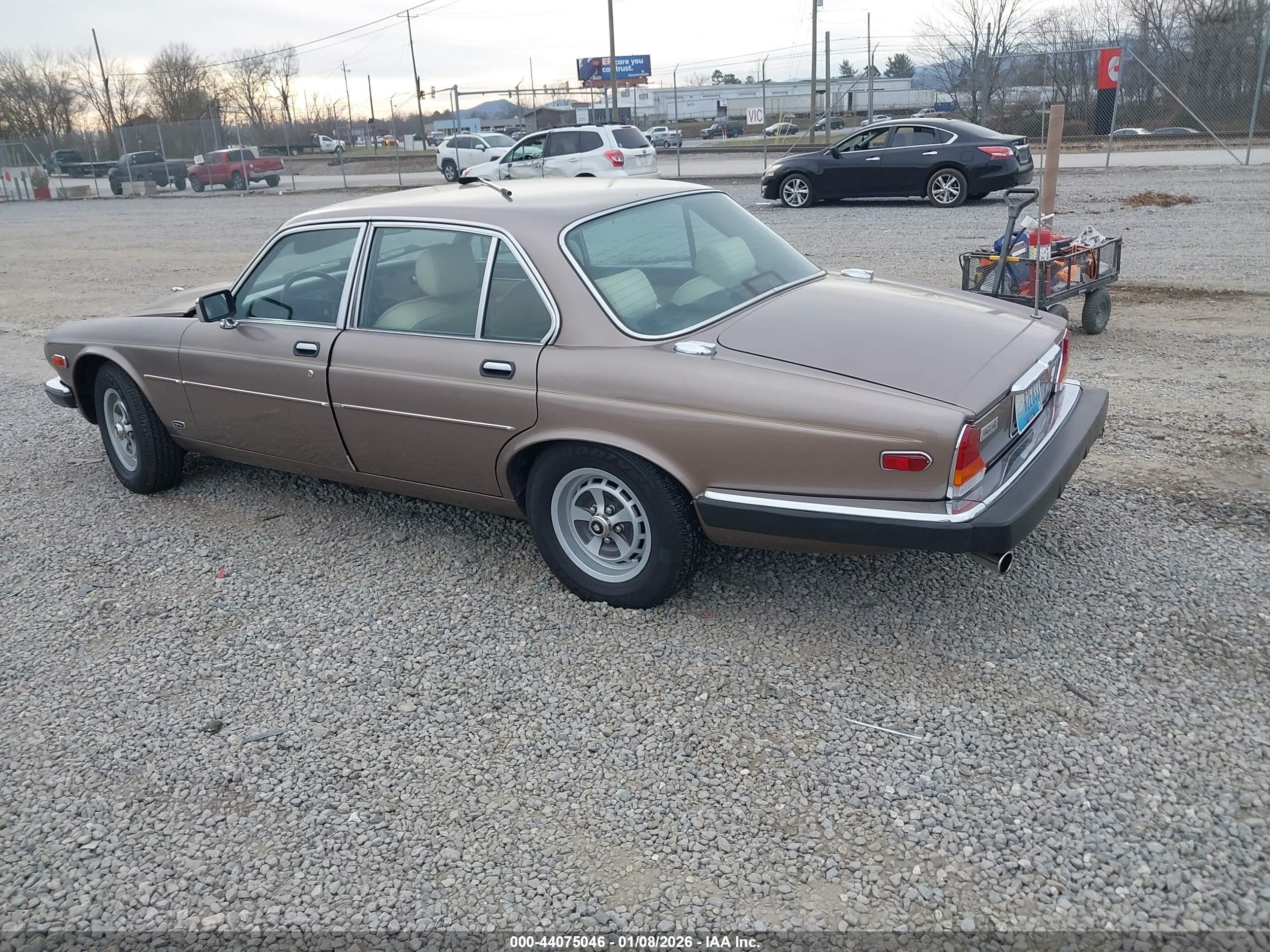 1986 Jaguar Xj6 Vanden Plas Gold vin: SAJAY1347GC446514