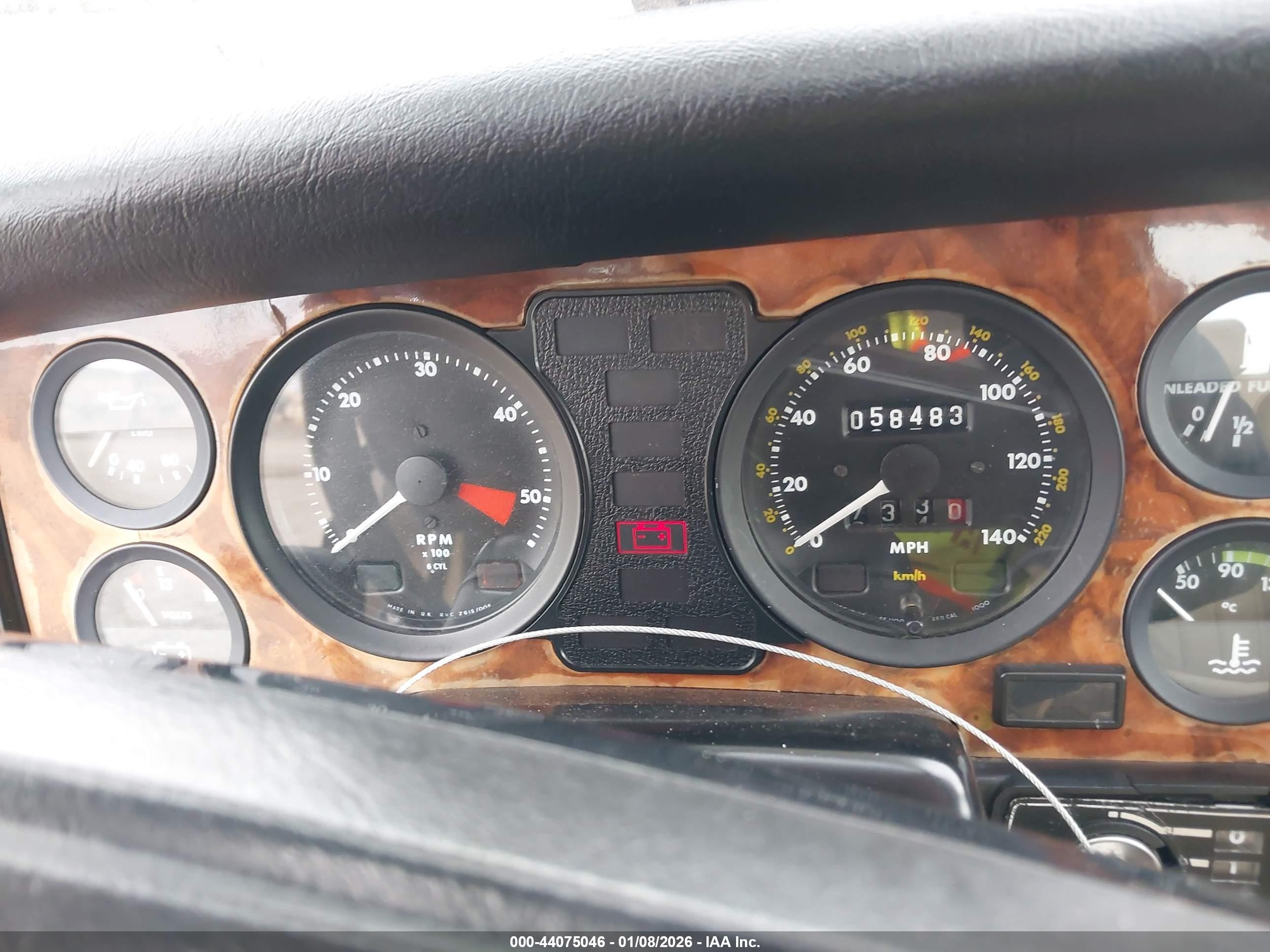 1986 Jaguar Xj6 Vanden Plas Gold vin: SAJAY1347GC446514