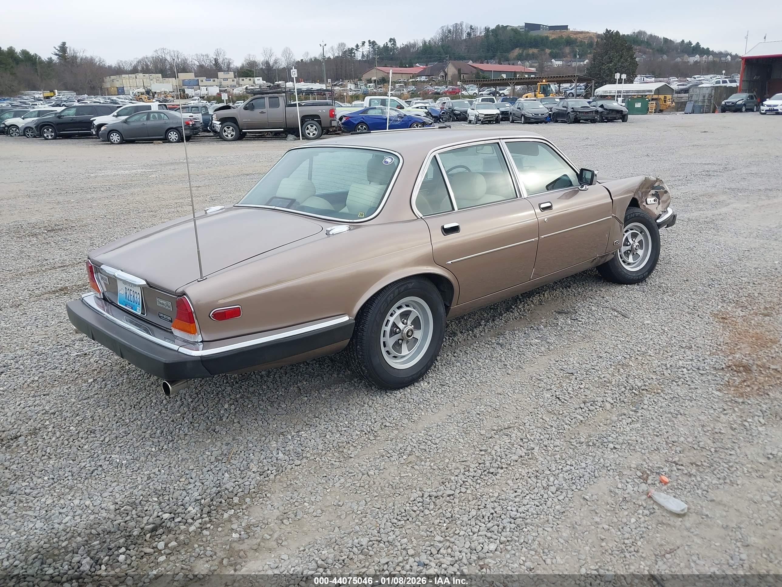 1986 Jaguar Xj6 Vanden Plas Gold vin: SAJAY1347GC446514