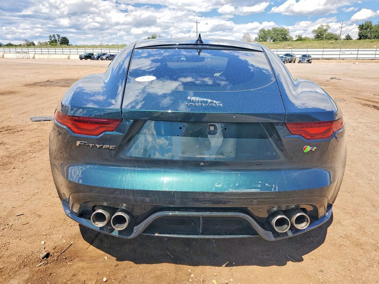 2022 Jaguar F-type R Green vin: SAJD51FE4NCK77625