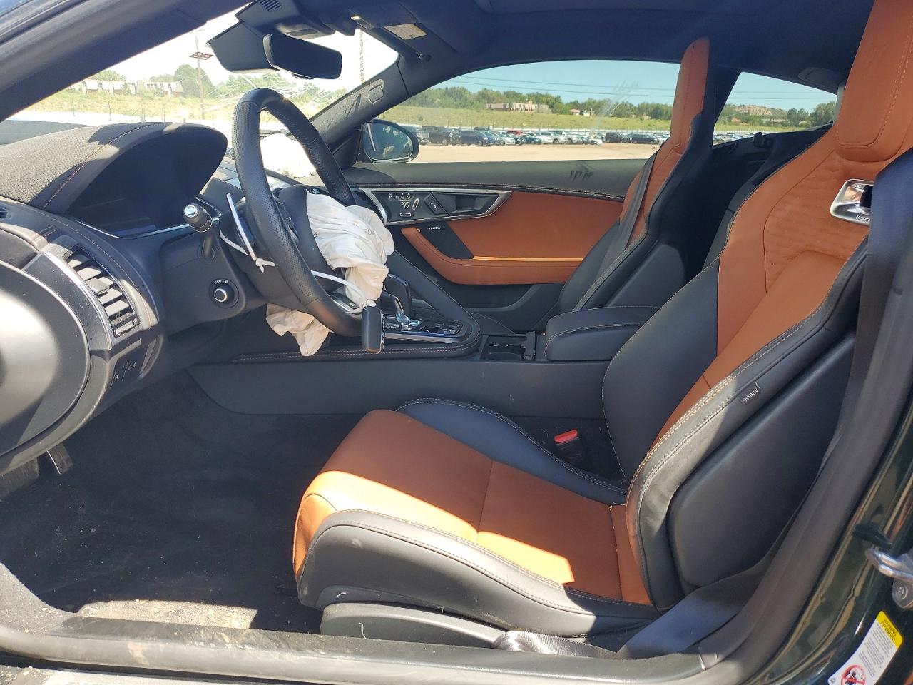 2022 Jaguar F-type R Green vin: SAJD51FE4NCK77625