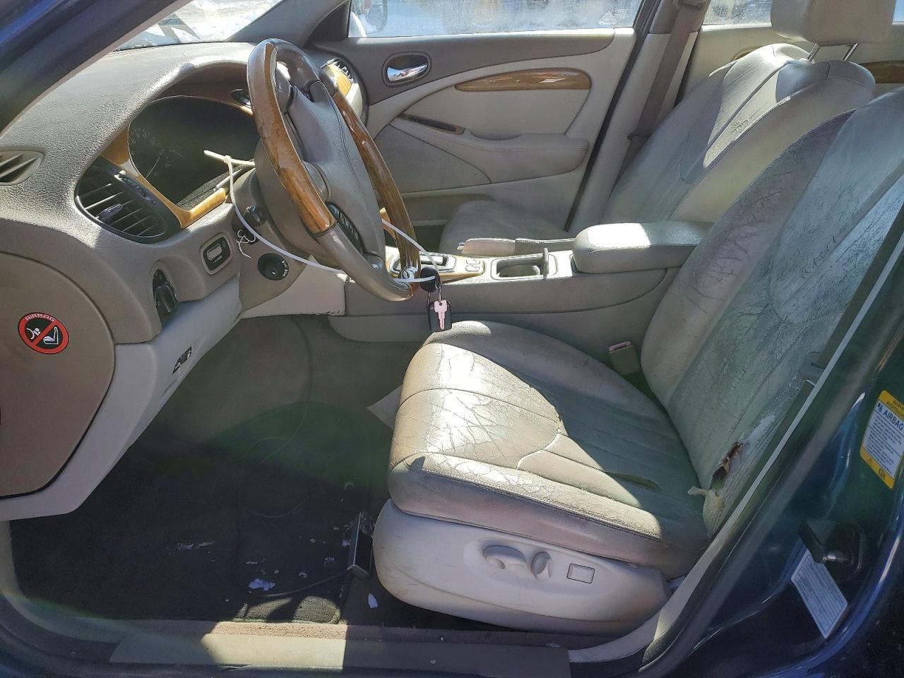 2000 Jaguar S-type Blue vin: SAJDA01C2YFL28800