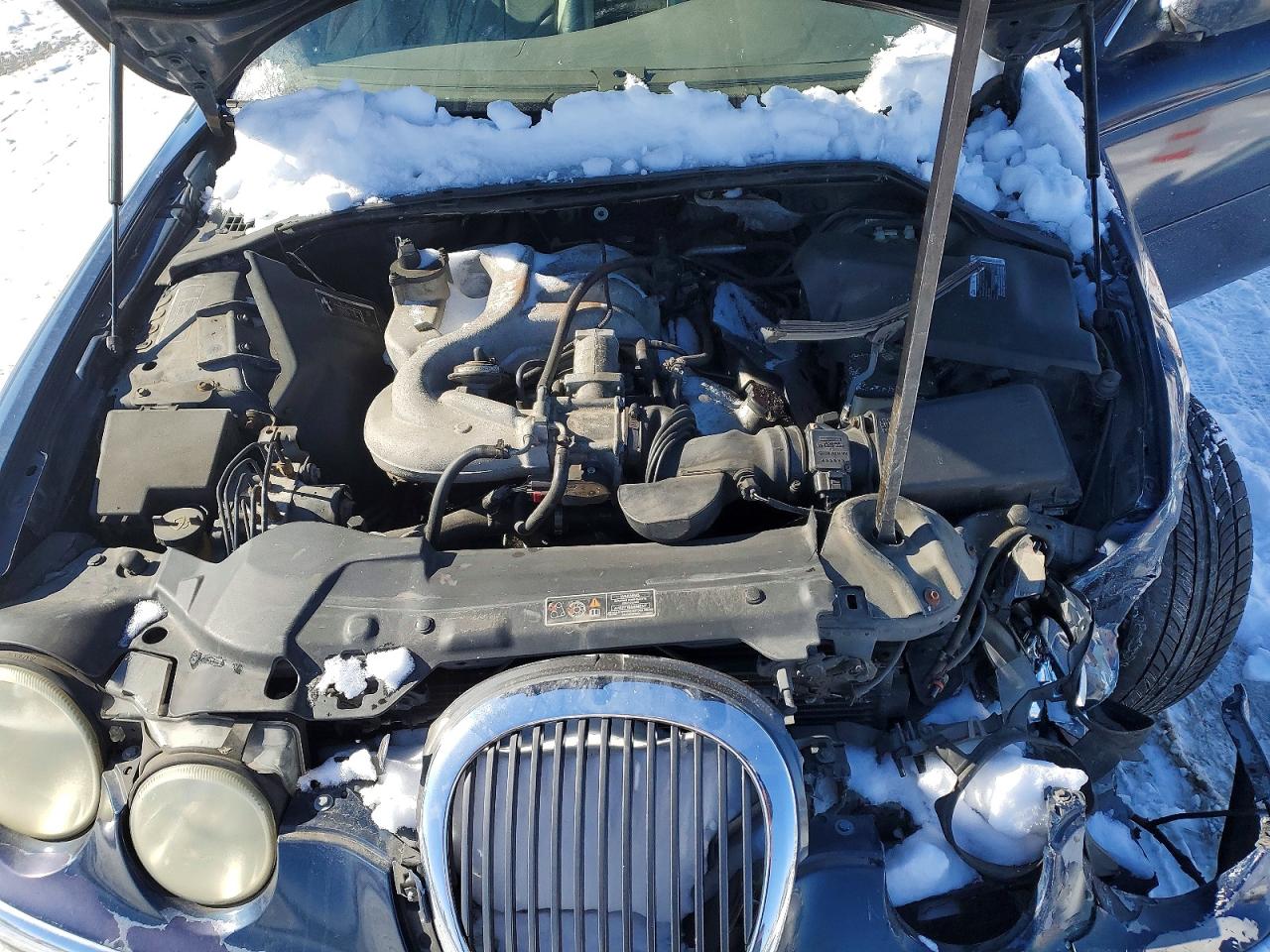 2000 Jaguar S-type Blue vin: SAJDA01C2YFL28800