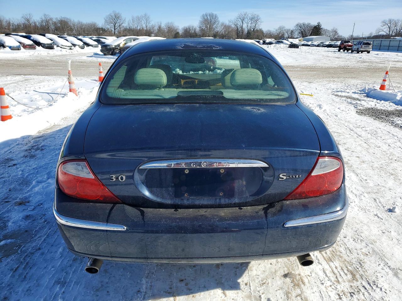 2000 Jaguar S-type Blue vin: SAJDA01C2YFL28800