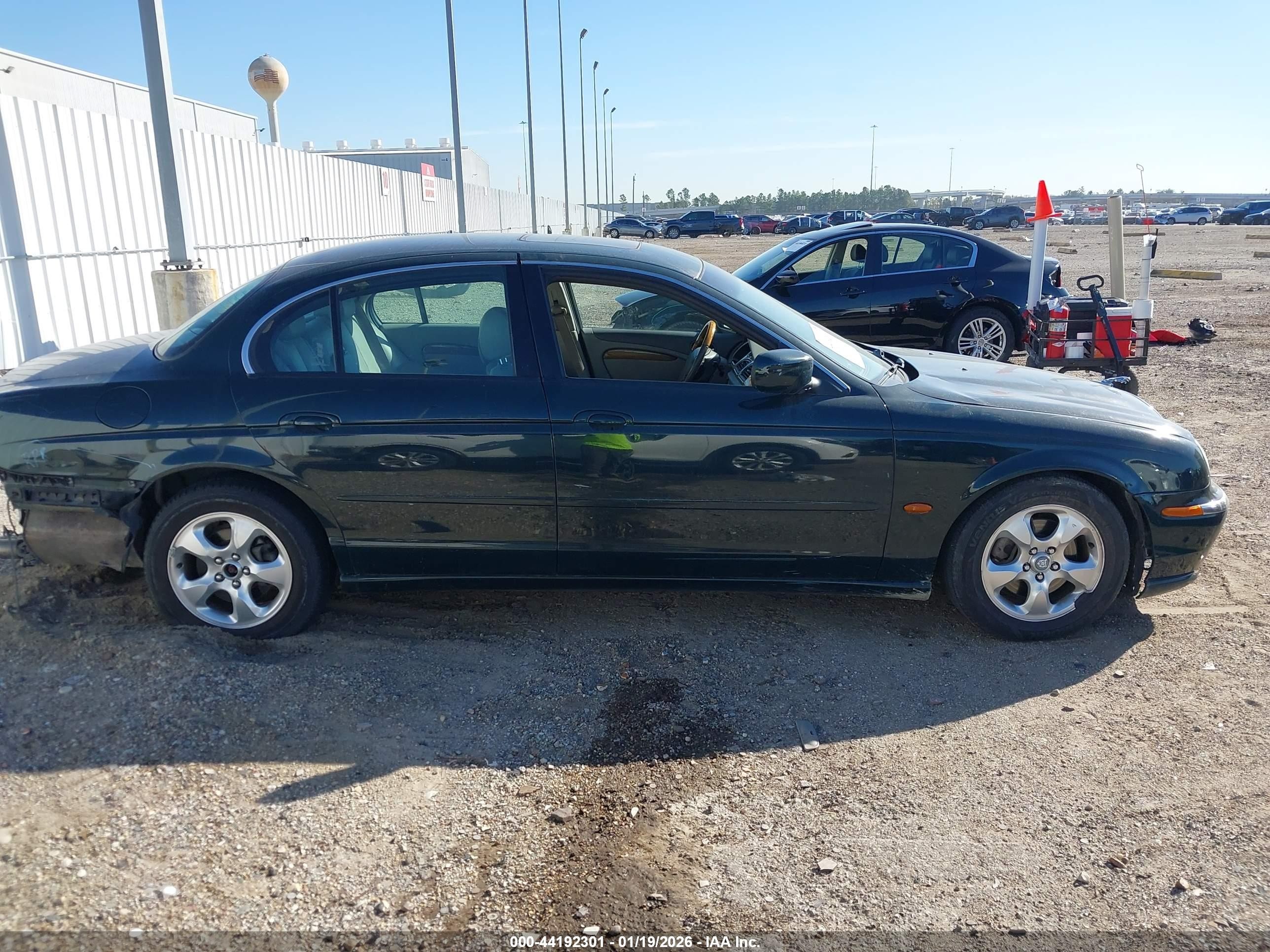 2000 Jaguar S-type 3.0l V6 Green vin: SAJDA01C3YFL13979