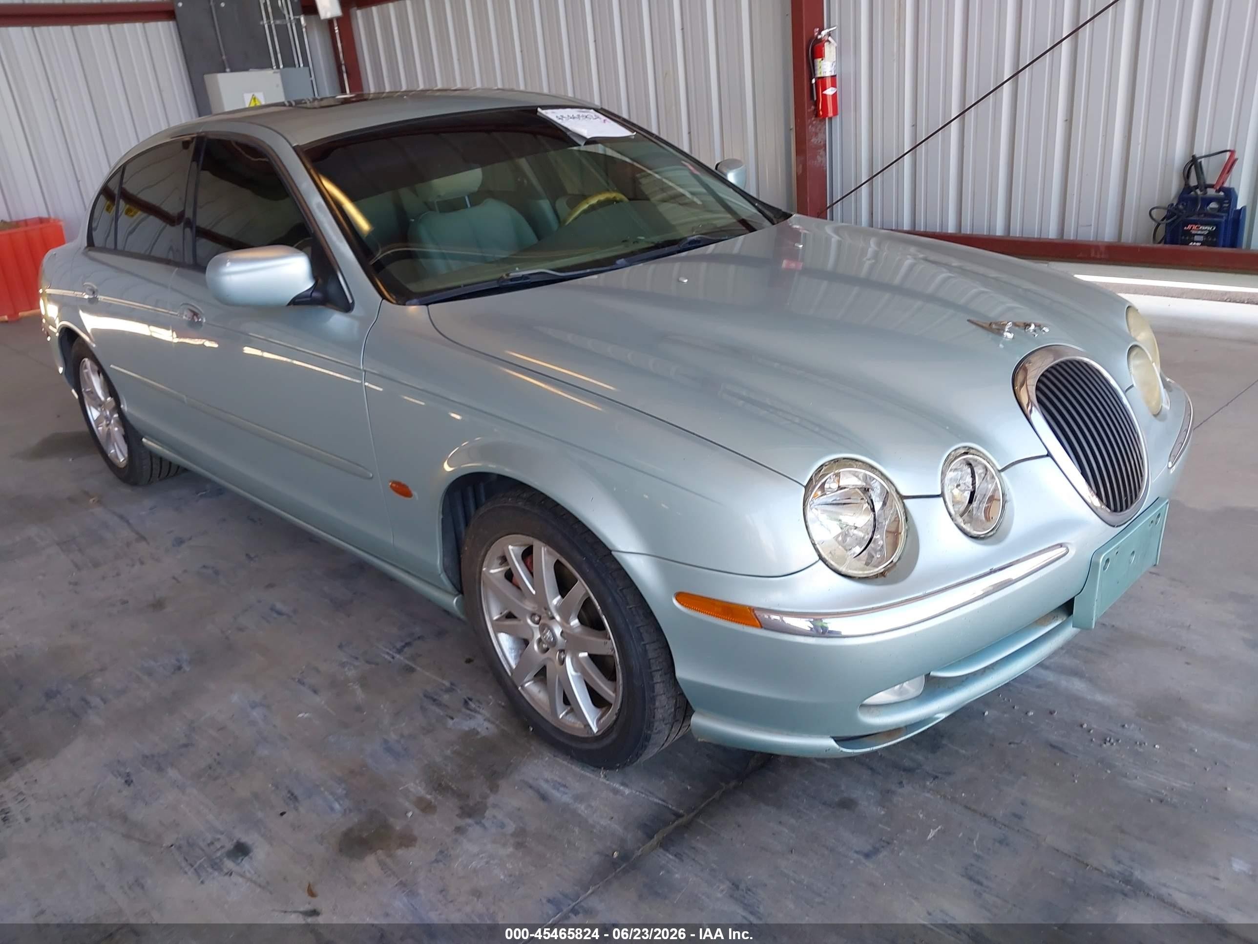2000 Jaguar S-type 3.0l V6 Light Blue vin: SAJDA01C3YFL20026