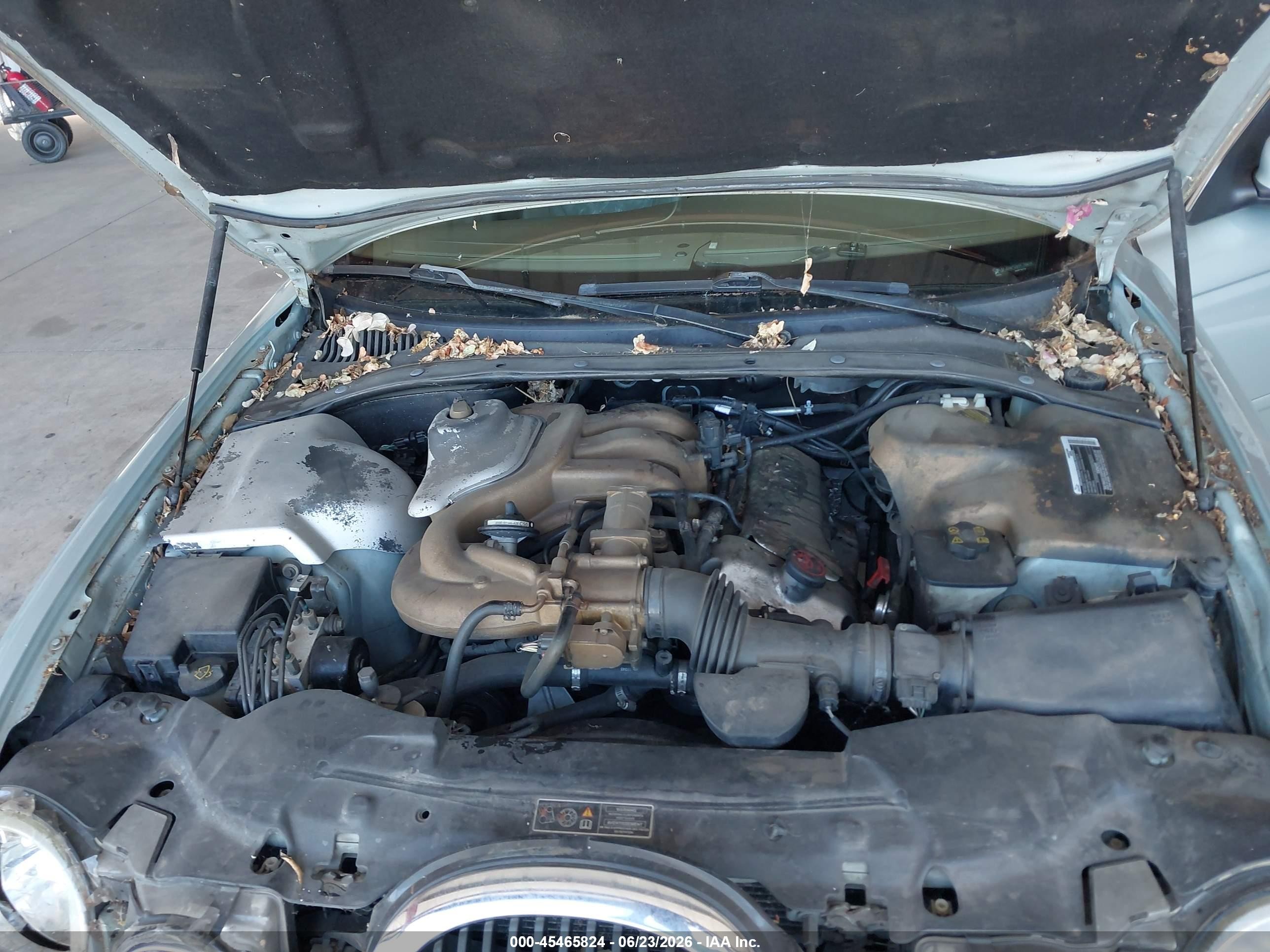 2000 Jaguar S-type 3.0l V6 Light Blue vin: SAJDA01C3YFL20026