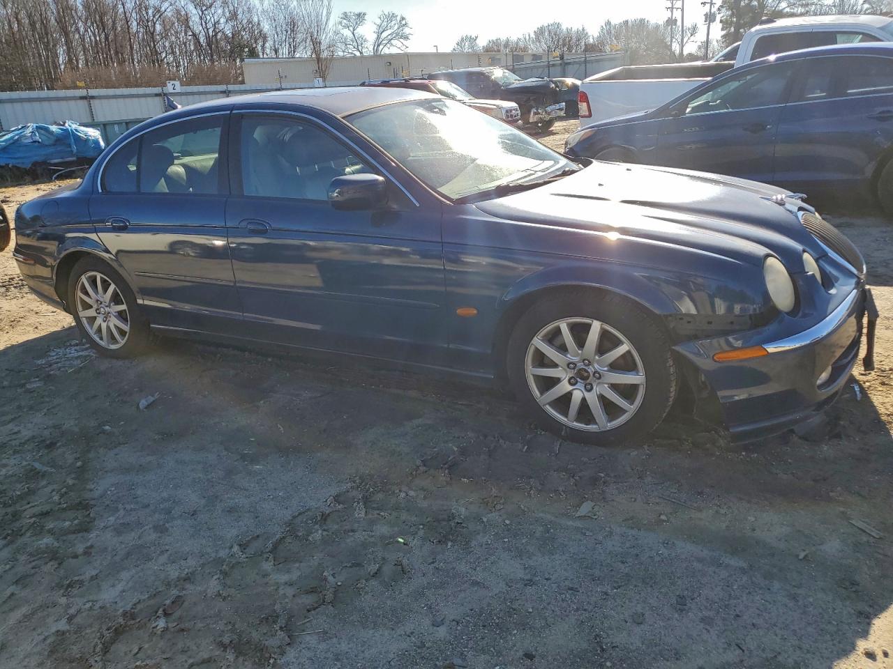 2000 Jaguar S-type Blue vin: SAJDA01C6YFL26659