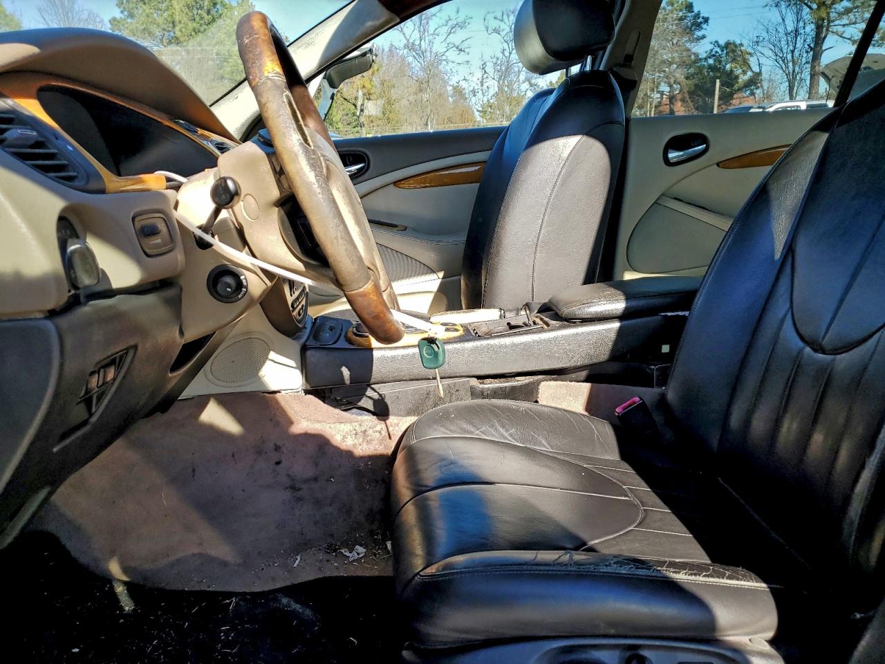 2000 Jaguar S-type Blue vin: SAJDA01C6YFL26659