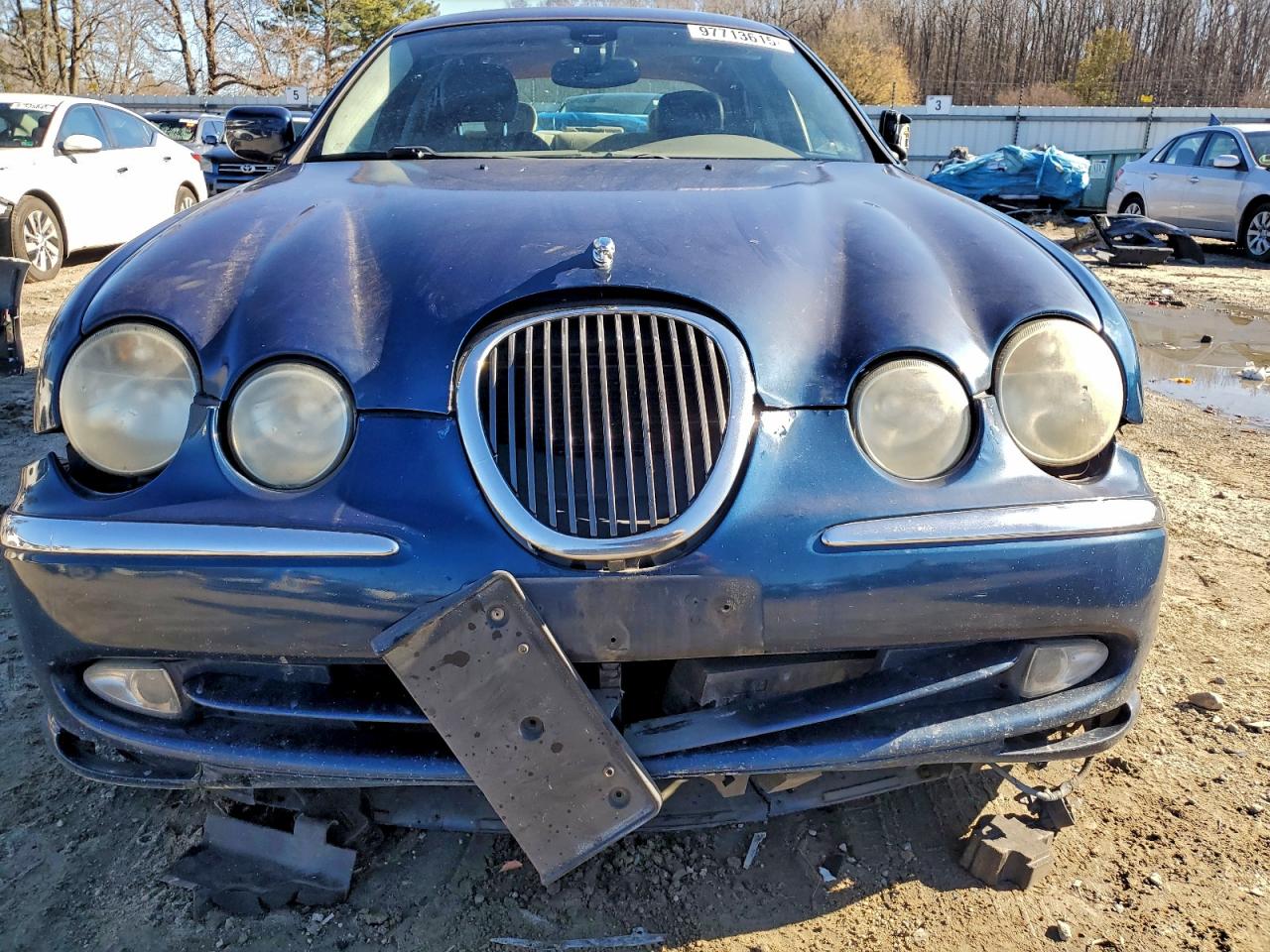 2000 Jaguar S-type Blue vin: SAJDA01C6YFL26659