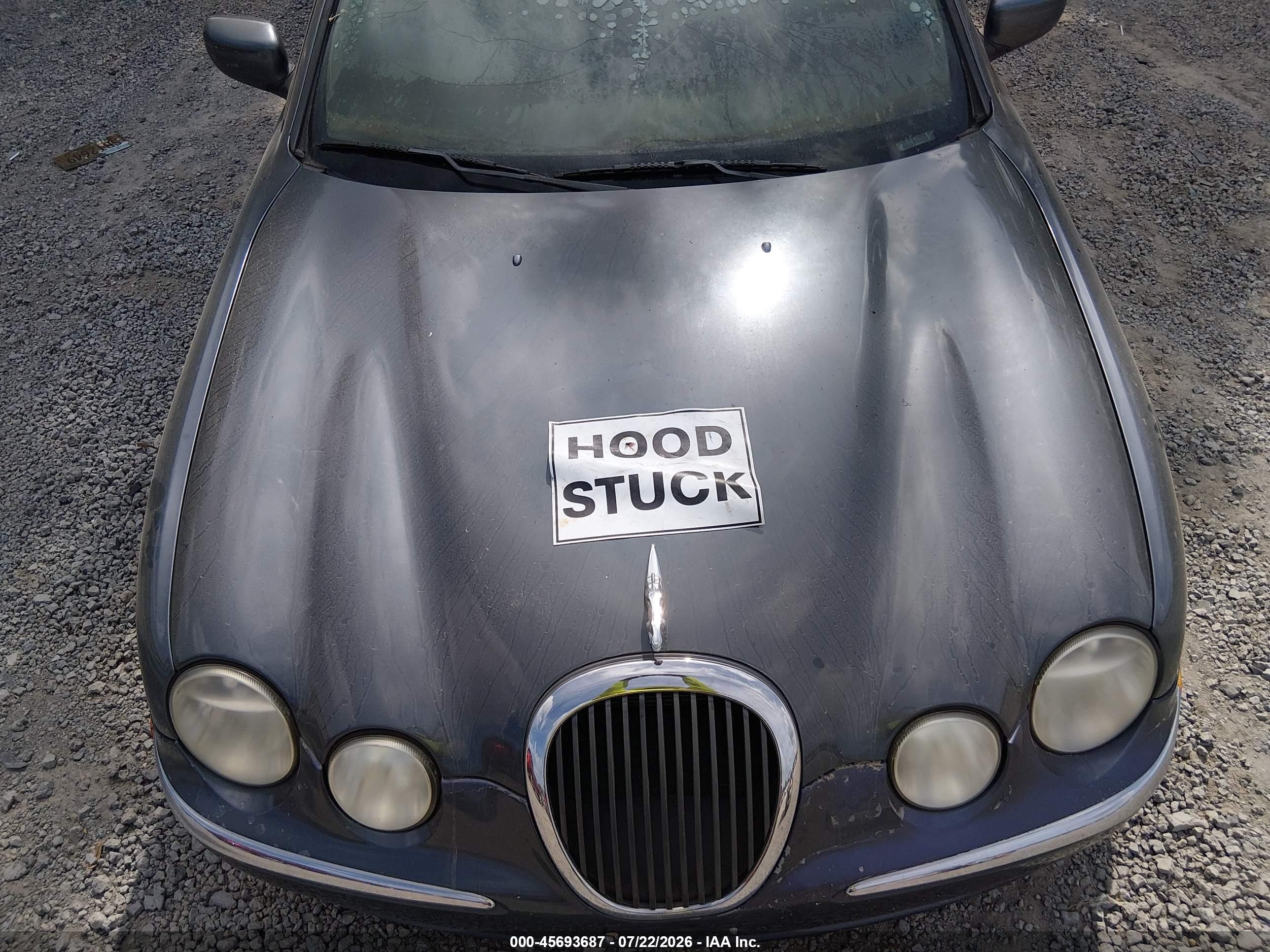 2000 Jaguar S-type 3.0l V6 Gray vin: SAJDA01C6YFL70581
