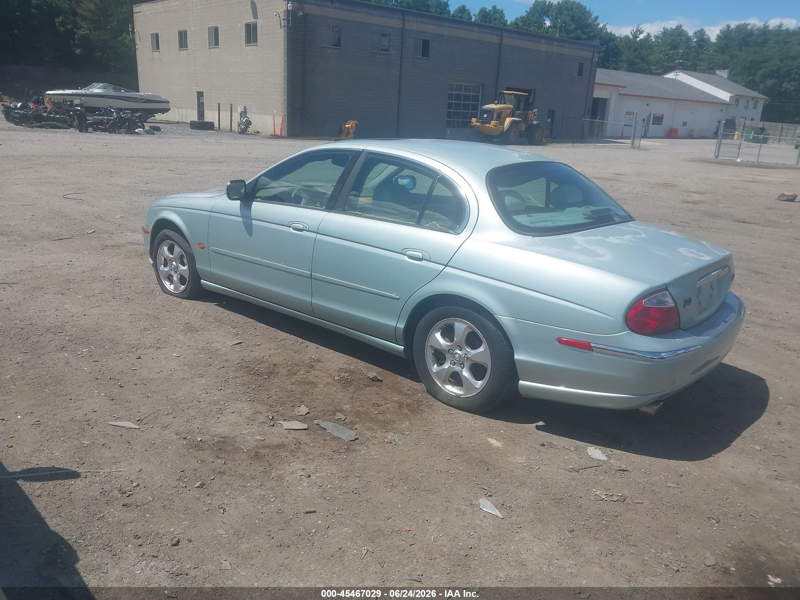 2000 Jaguar S-type 3.0l V6 Teal vin: SAJDA01C7YFL48279