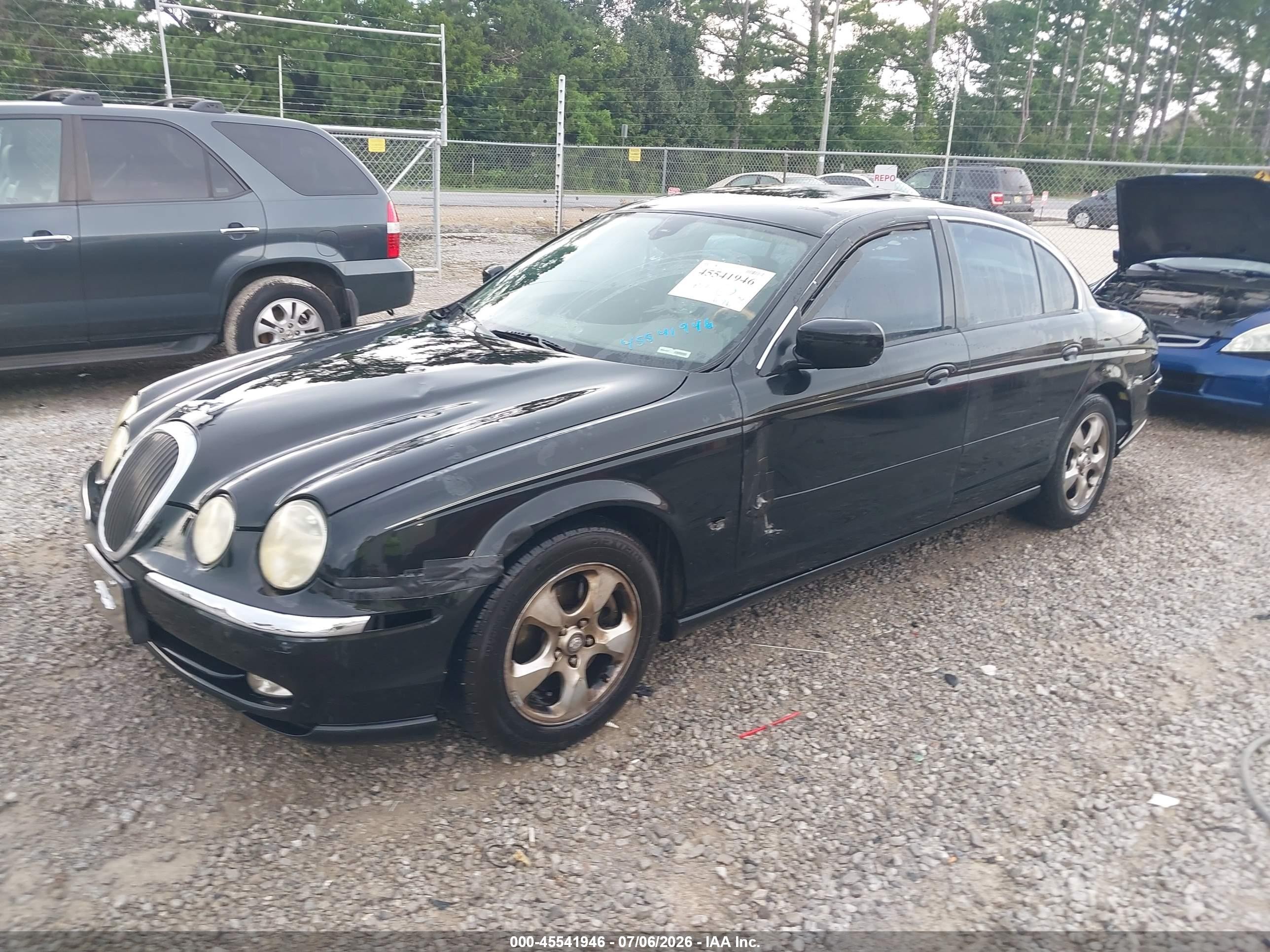 2000 Jaguar S-type 3.0l V6 Black vin: SAJDA01C8YFL59937