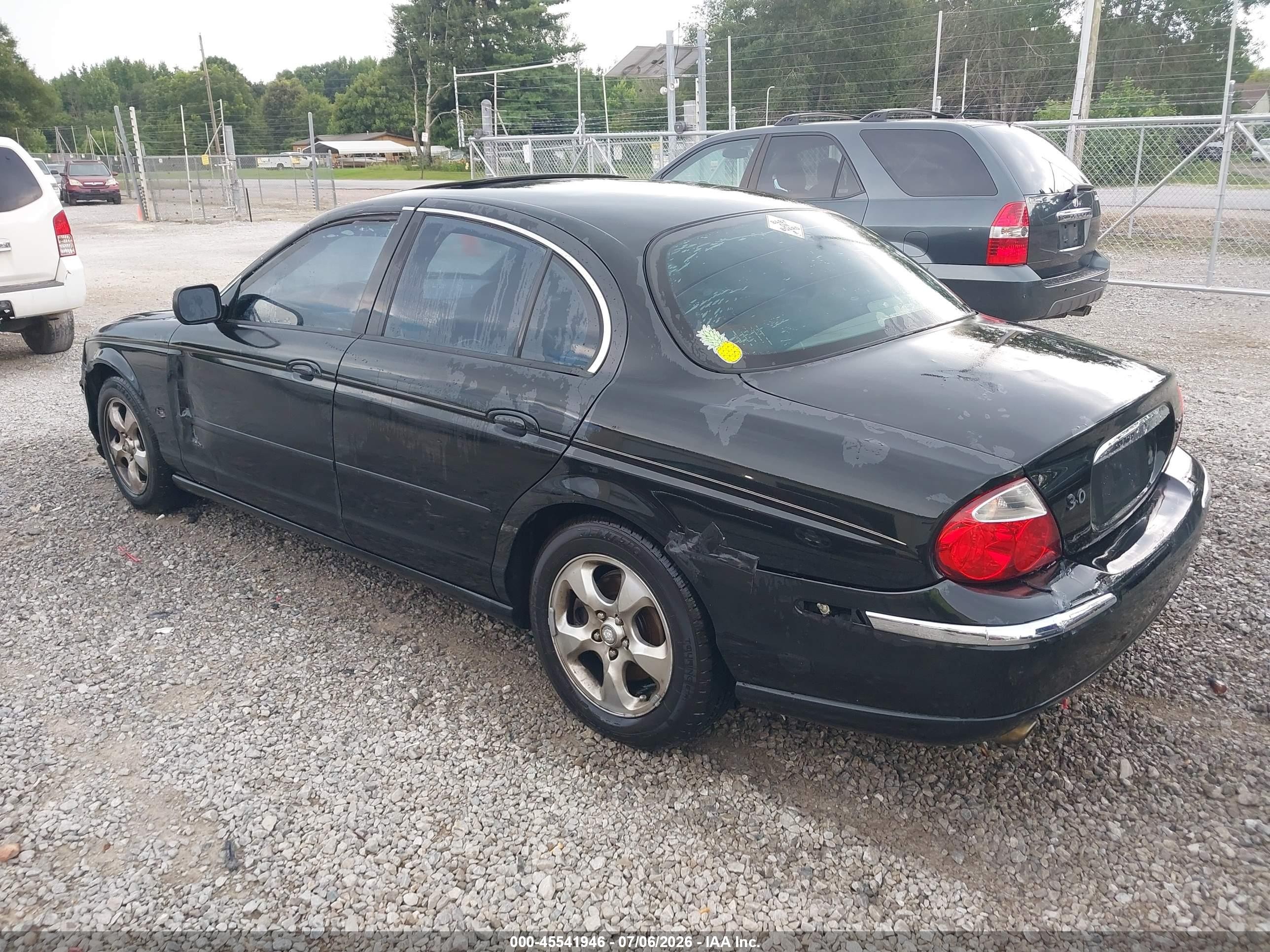 2000 Jaguar S-type 3.0l V6 Black vin: SAJDA01C8YFL59937