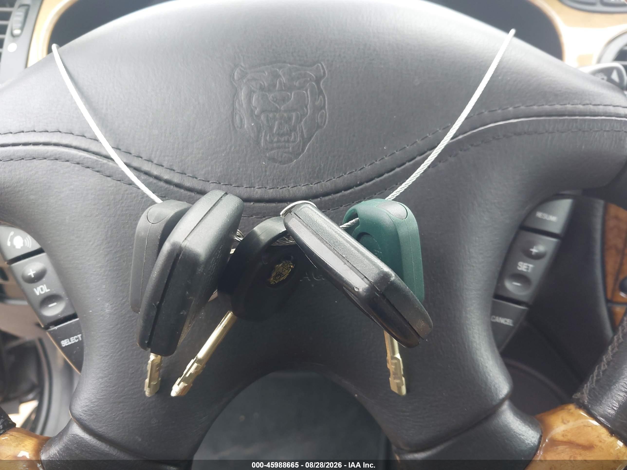 2000 Jaguar S-type 3.0l V6 Black vin: SAJDA01C8YFL69707