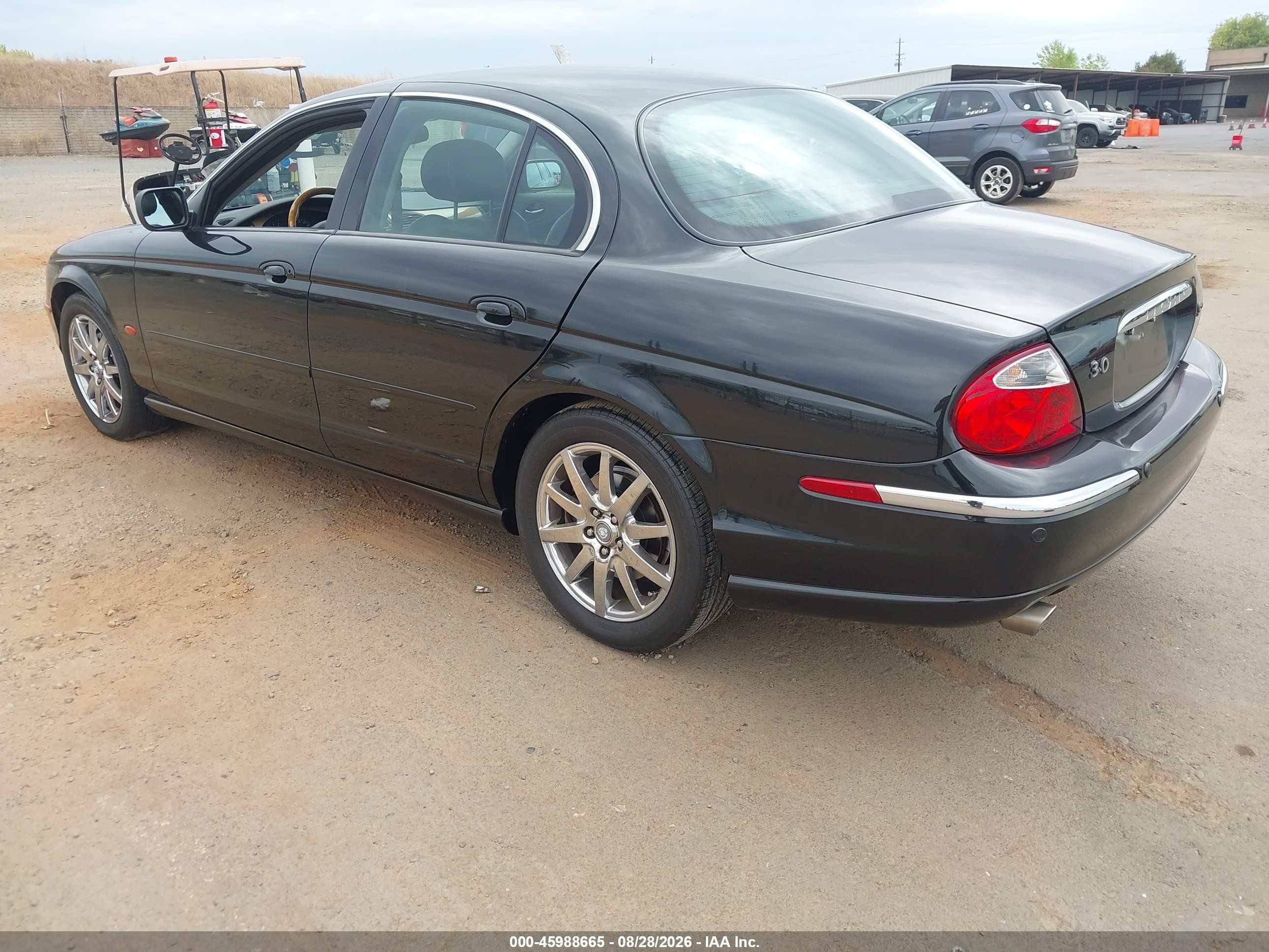 2000 Jaguar S-type 3.0l V6 Black vin: SAJDA01C8YFL69707