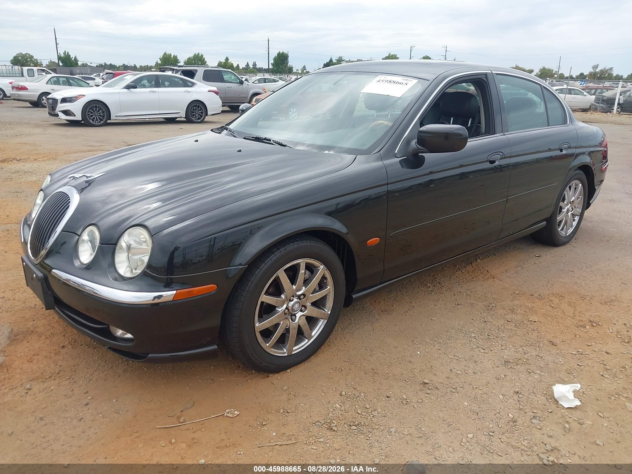 2000 Jaguar S-type 3.0l V6 Black vin: SAJDA01C8YFL69707