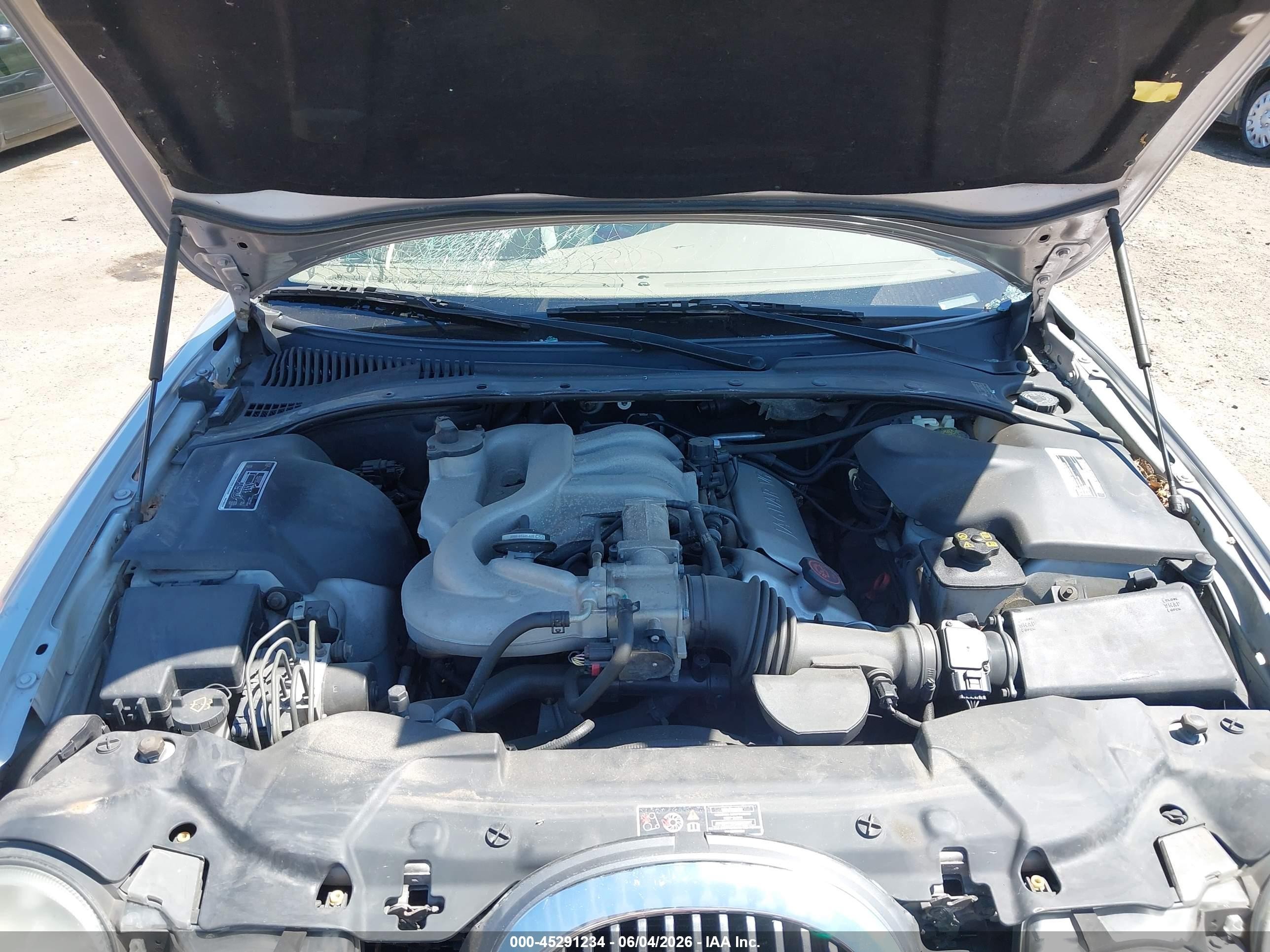 2000 Jaguar S-type 3.0l V6 Silver vin: SAJDA01C9YFL70445