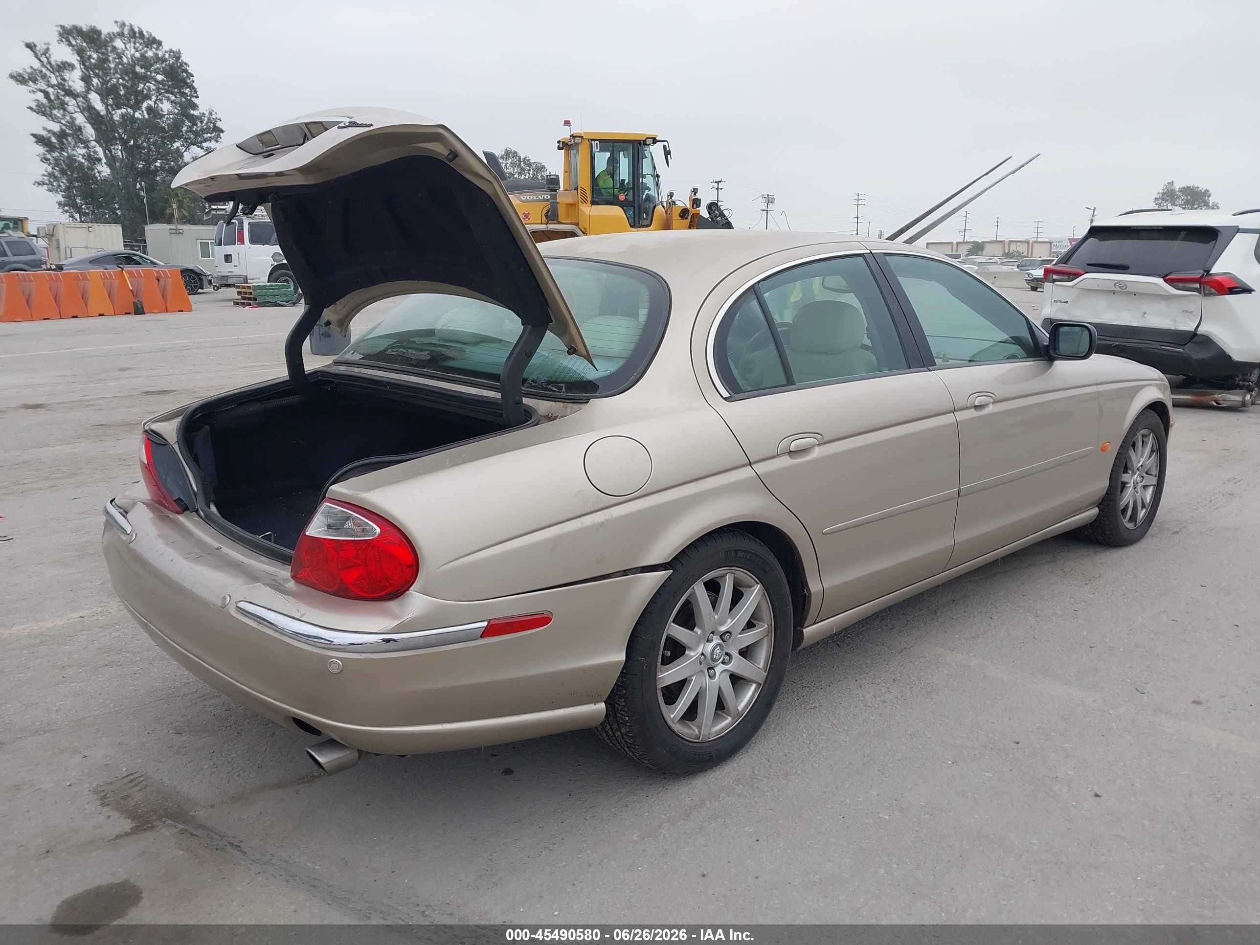 2000 Jaguar S-type 3.0l V6 Tan vin: SAJDA01CXYFL16586