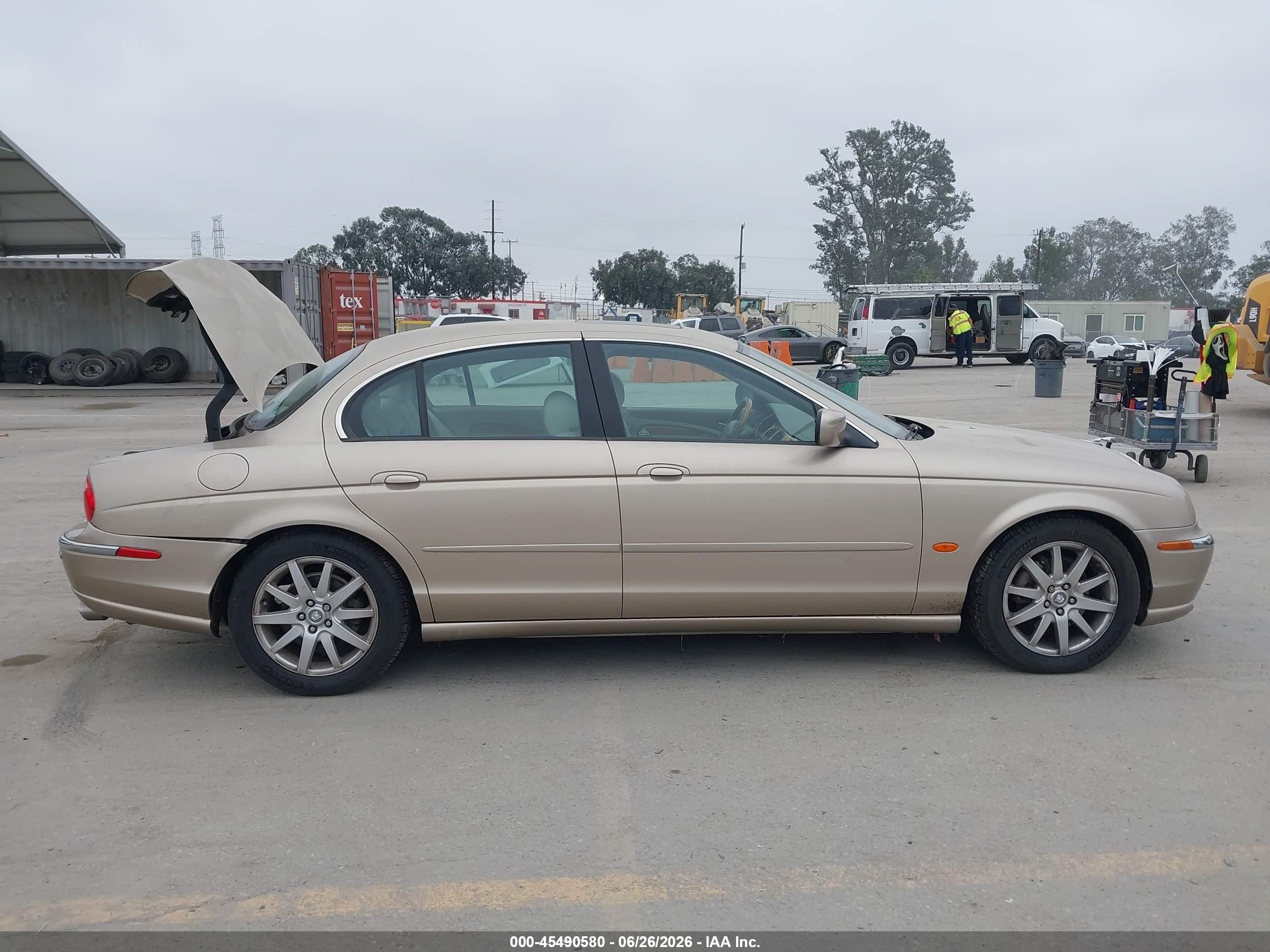 2000 Jaguar S-type 3.0l V6 Tan vin: SAJDA01CXYFL16586