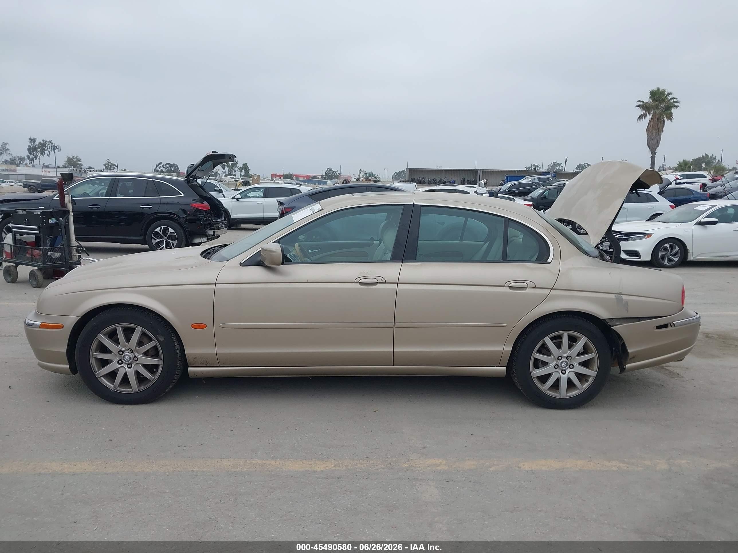 2000 Jaguar S-type 3.0l V6 Tan vin: SAJDA01CXYFL16586