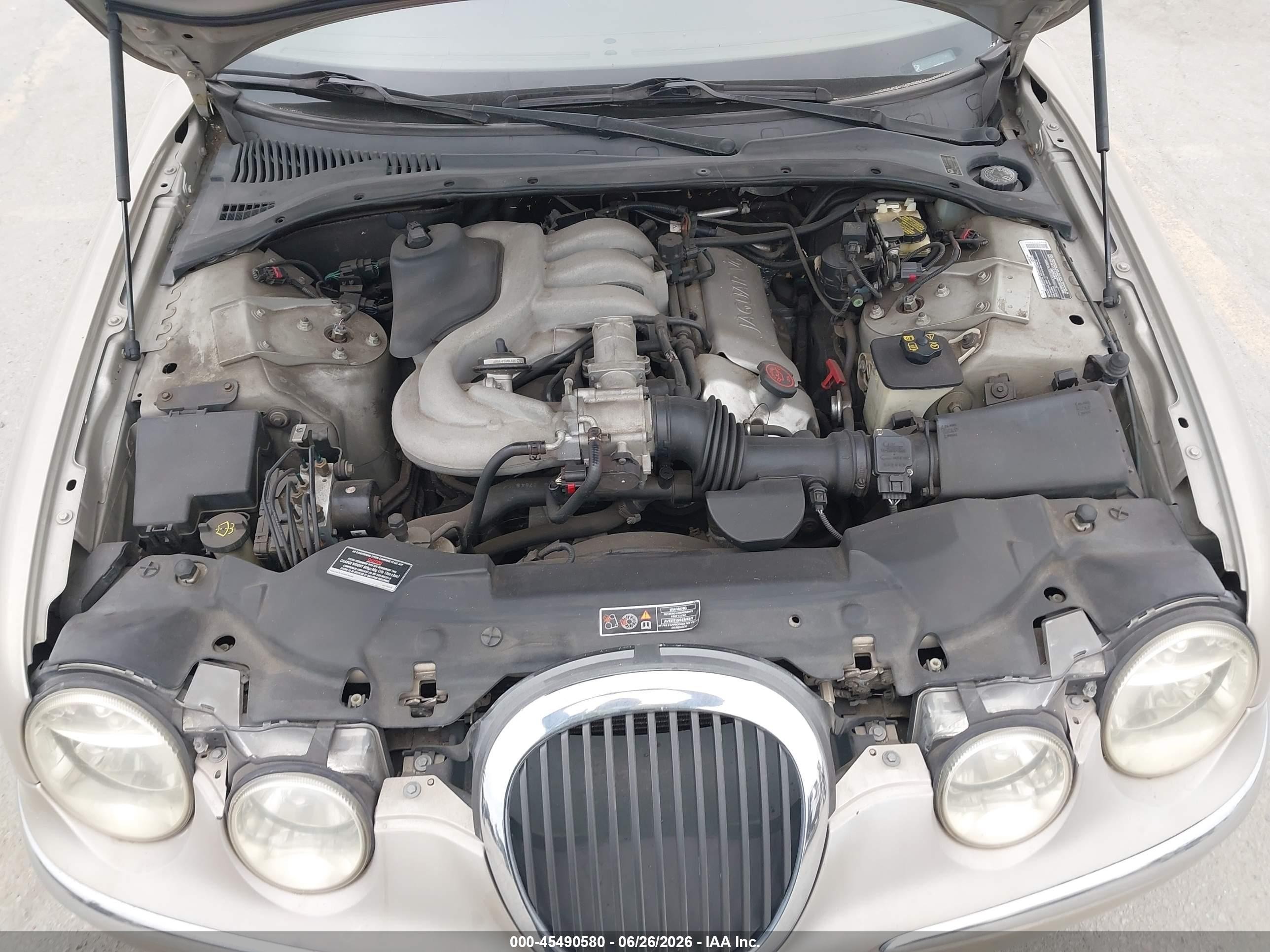 2000 Jaguar S-type 3.0l V6 Tan vin: SAJDA01CXYFL16586