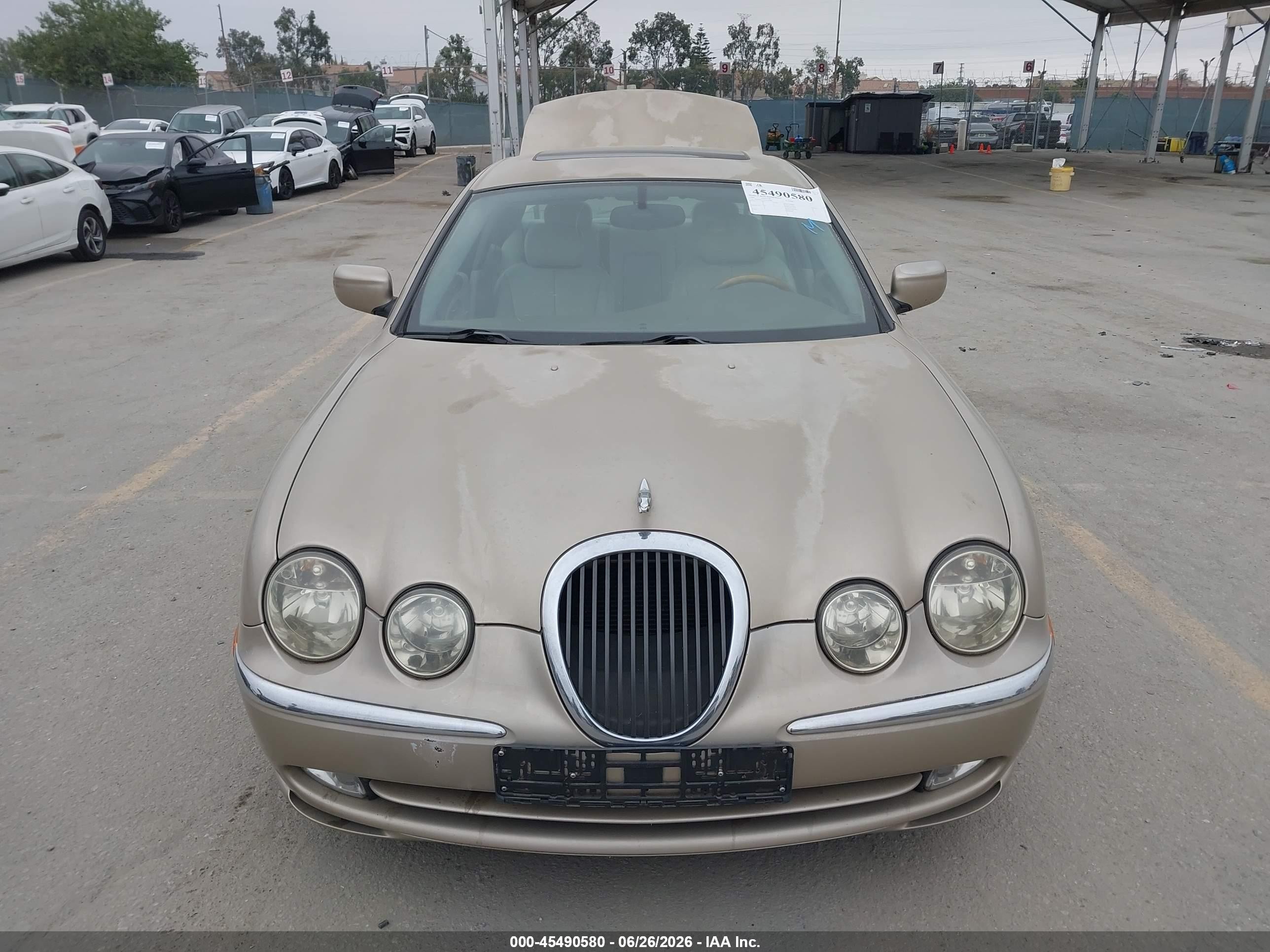 2000 Jaguar S-type 3.0l V6 Tan vin: SAJDA01CXYFL16586