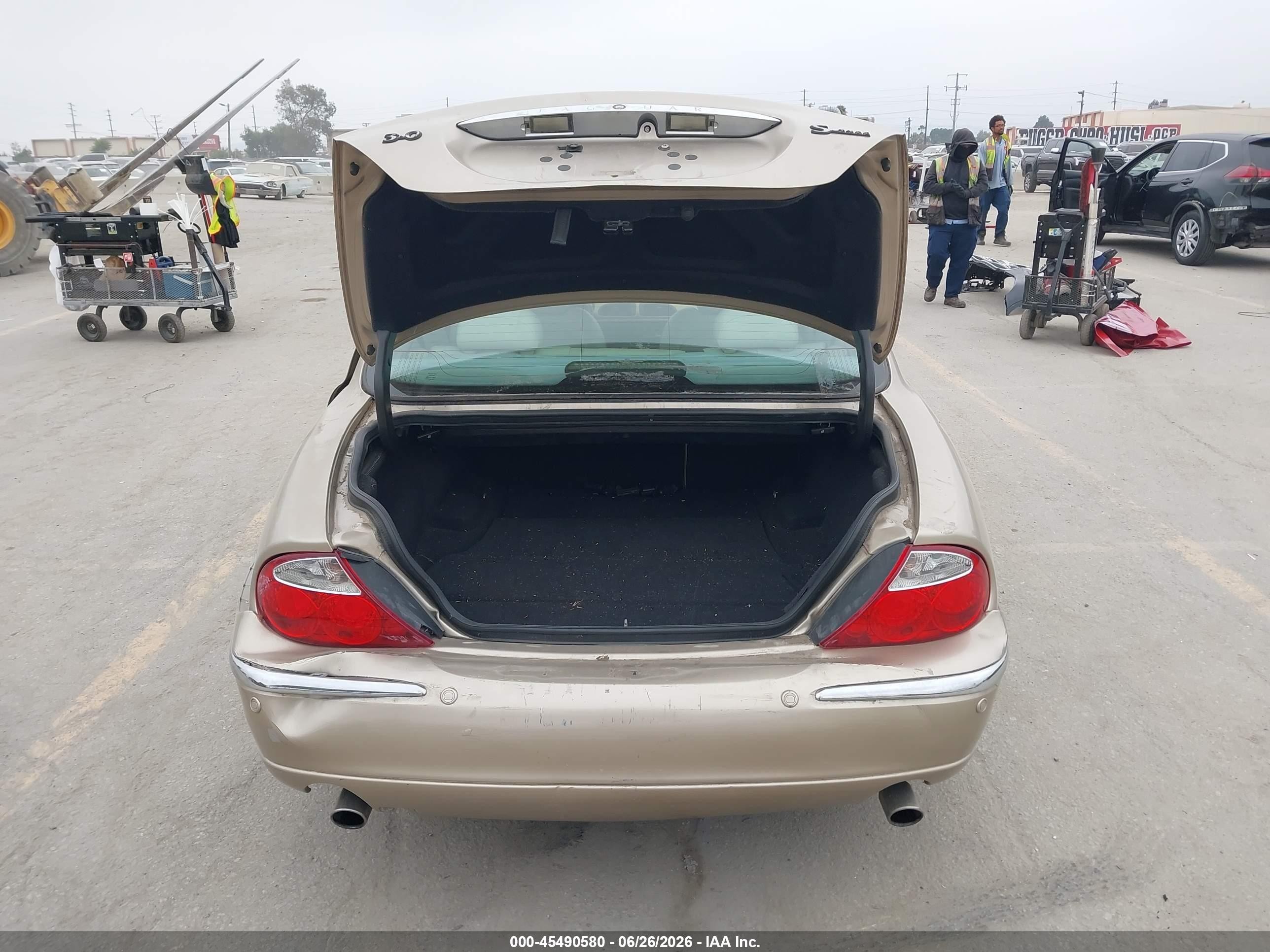2000 Jaguar S-type 3.0l V6 Tan vin: SAJDA01CXYFL16586