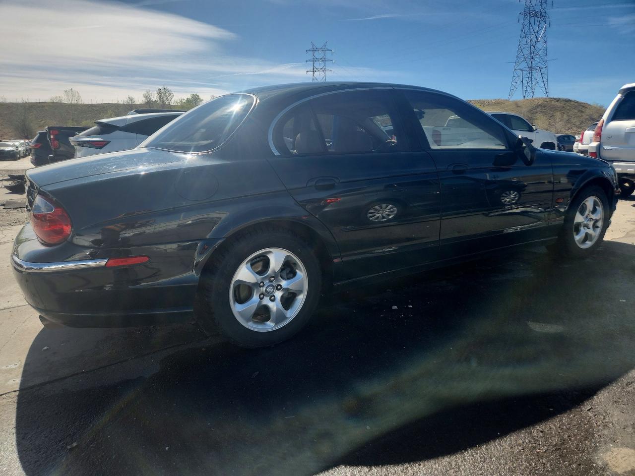 2000 Jaguar S-type Green vin: SAJDA01CXYFL39205