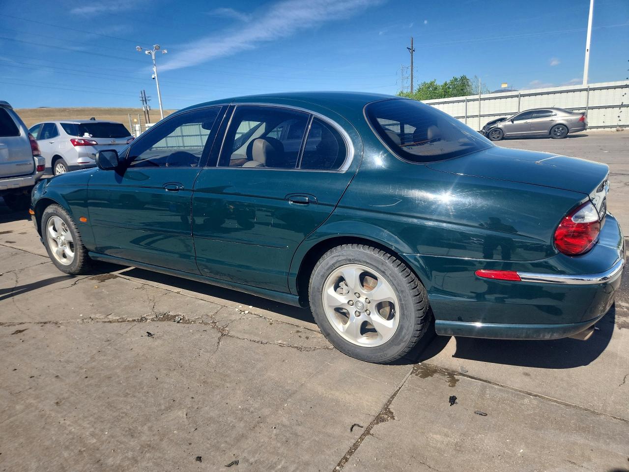 2000 Jaguar S-type Green vin: SAJDA01CXYFL39205
