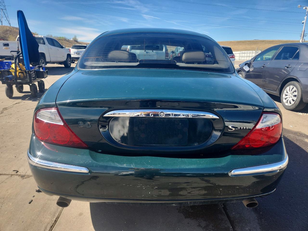 2000 Jaguar S-type Green vin: SAJDA01CXYFL39205