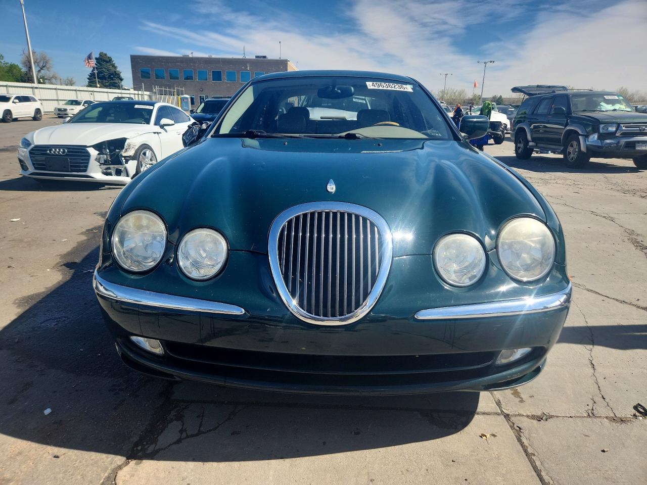 2000 Jaguar S-type Green vin: SAJDA01CXYFL39205