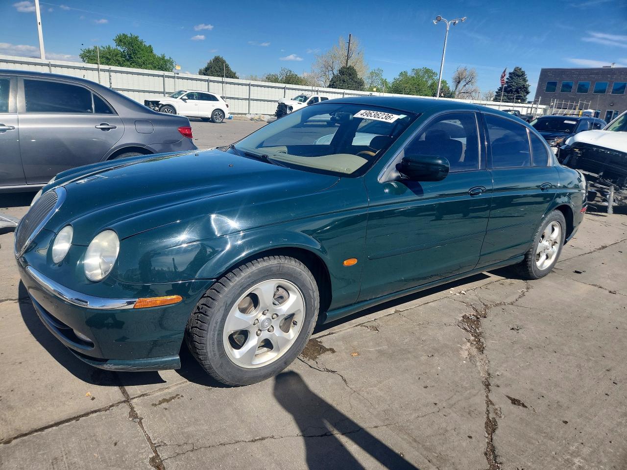 2000 Jaguar S-type Green vin: SAJDA01CXYFL39205