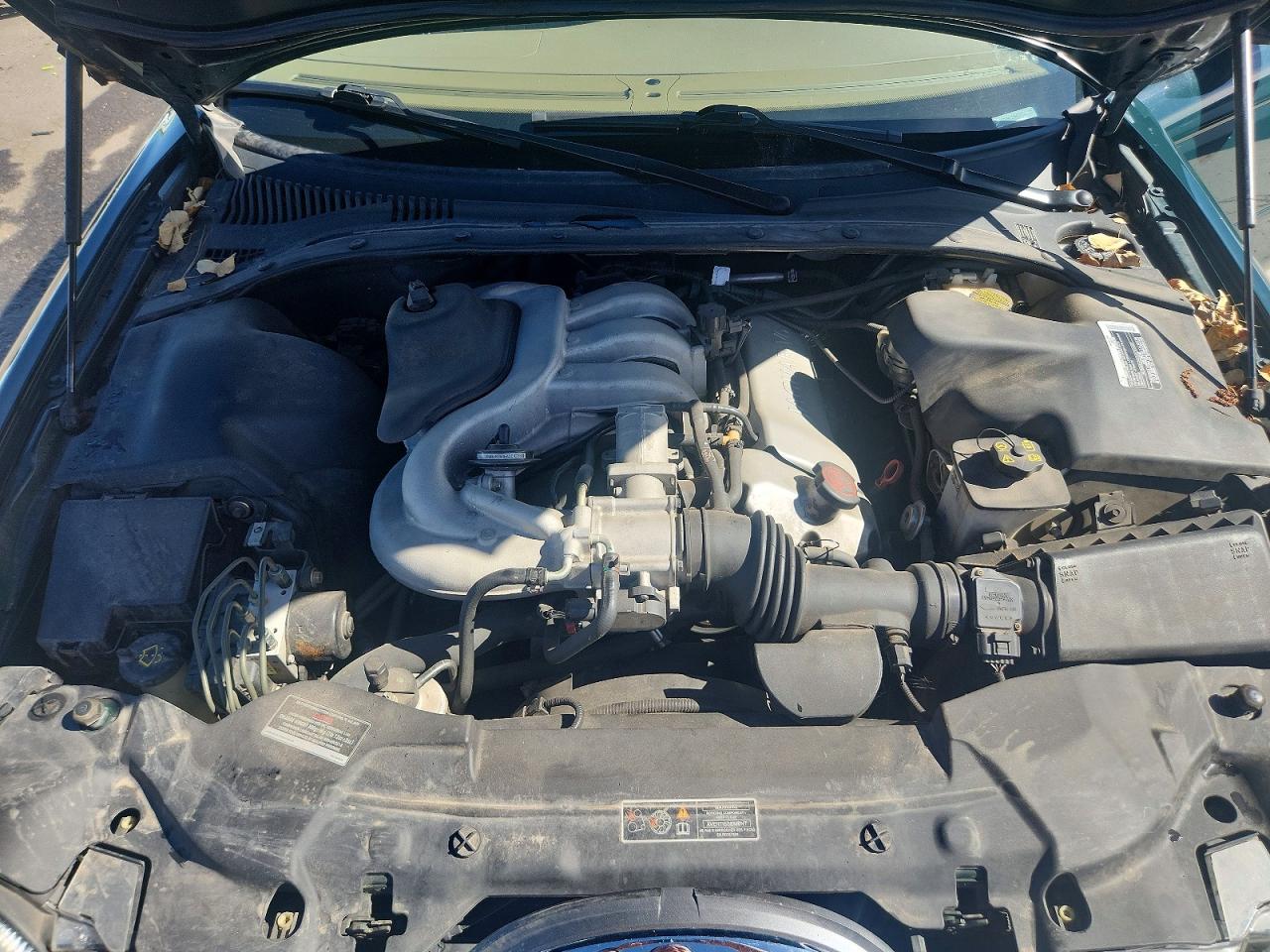 2000 Jaguar S-type Green vin: SAJDA01CXYFL39205