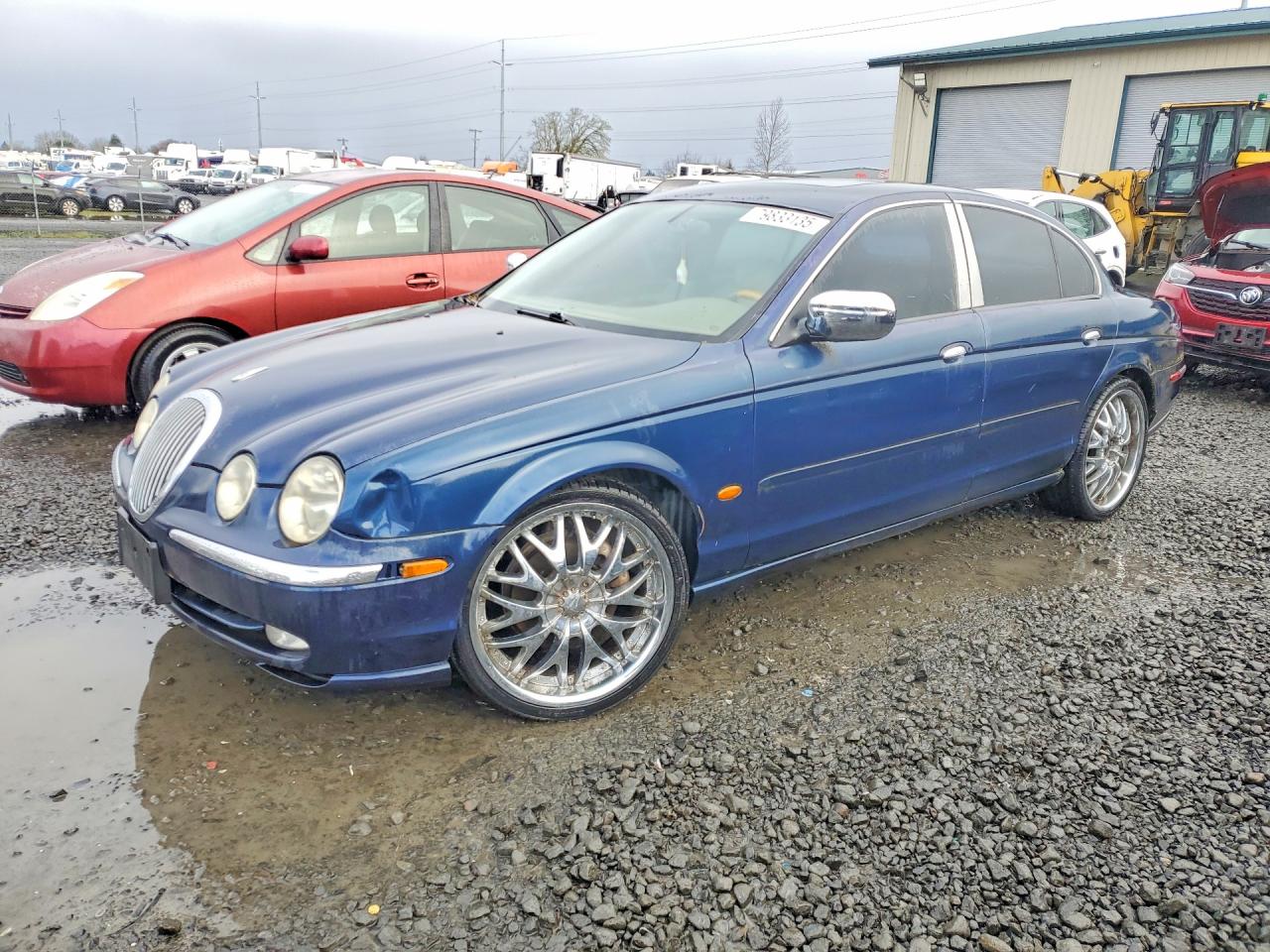 2000 Jaguar S-type Blue vin: SAJDA01D0YGL25347
