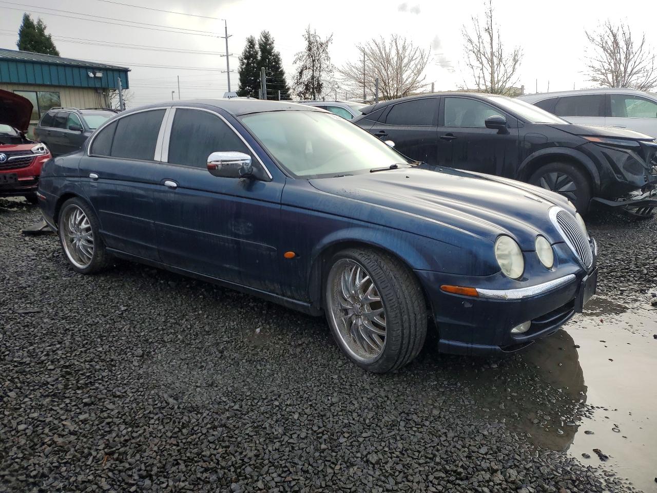 2000 Jaguar S-type Blue vin: SAJDA01D0YGL25347