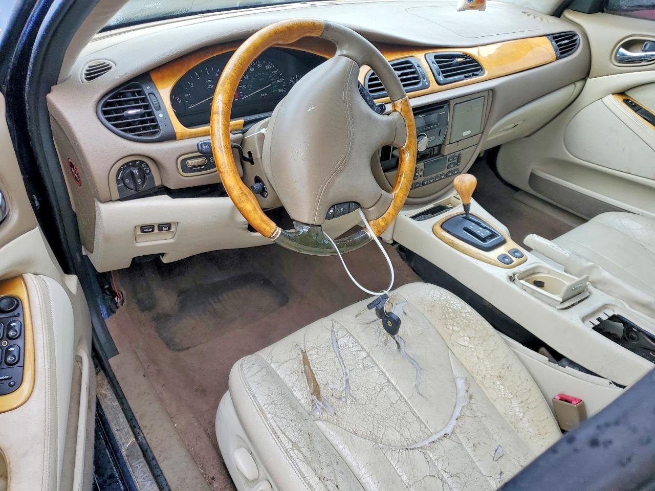 2000 Jaguar S-type Blue vin: SAJDA01D0YGL25347