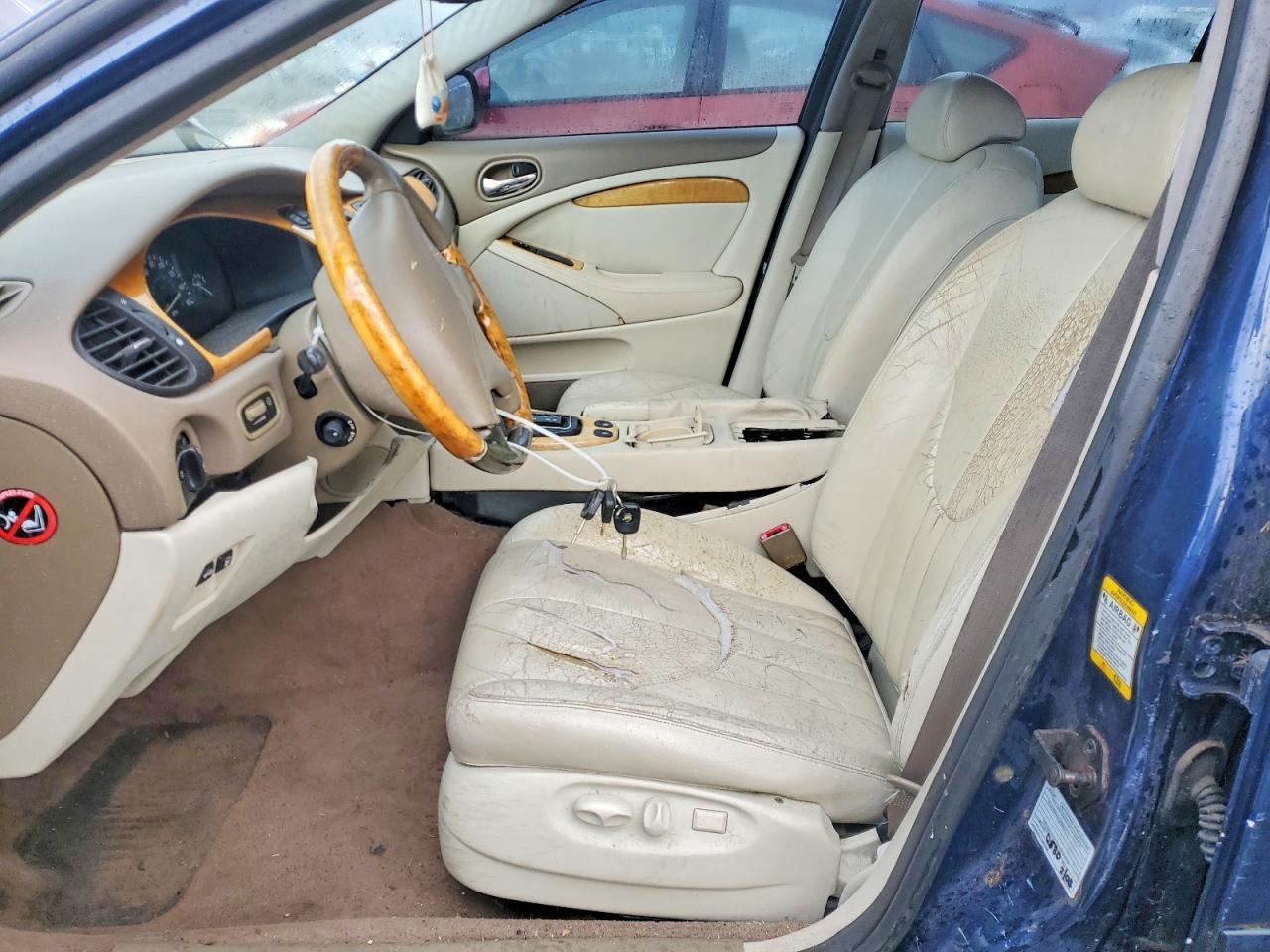 2000 Jaguar S-type Blue vin: SAJDA01D0YGL25347