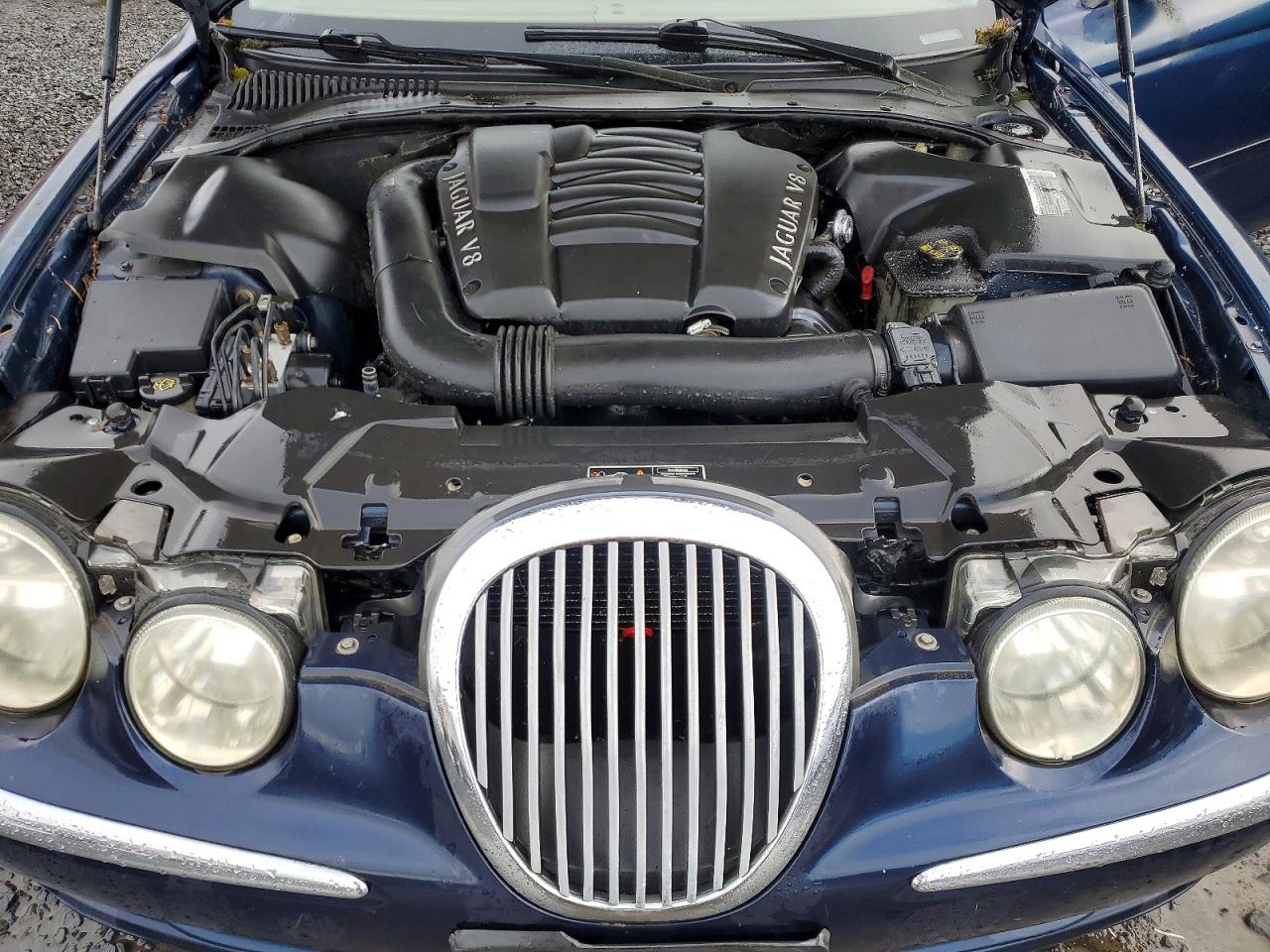 2000 Jaguar S-type Blue vin: SAJDA01D0YGL25347