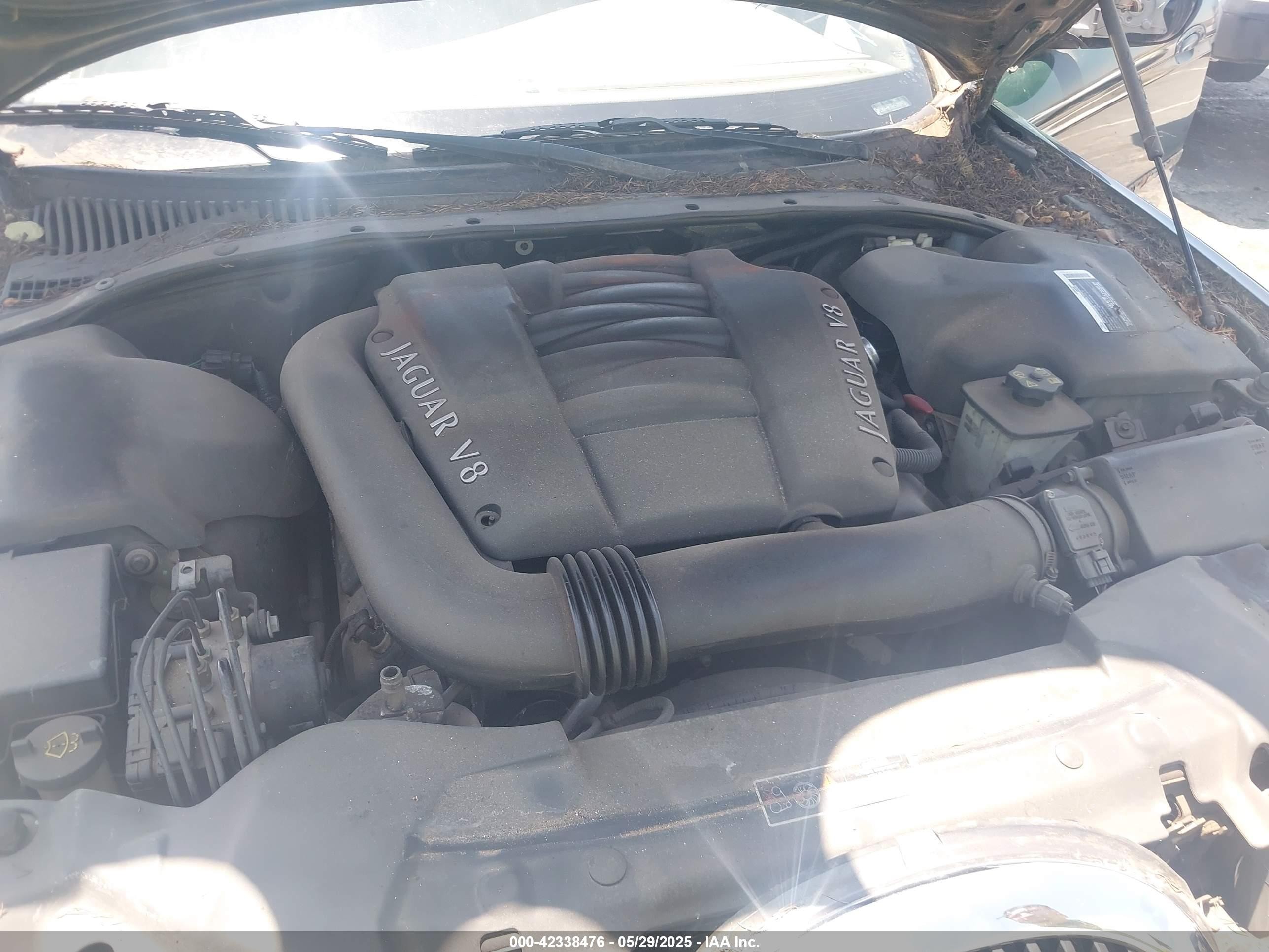 2000 Jaguar S-type 4.0l V8 Green vin: SAJDA01D2YGL31067
