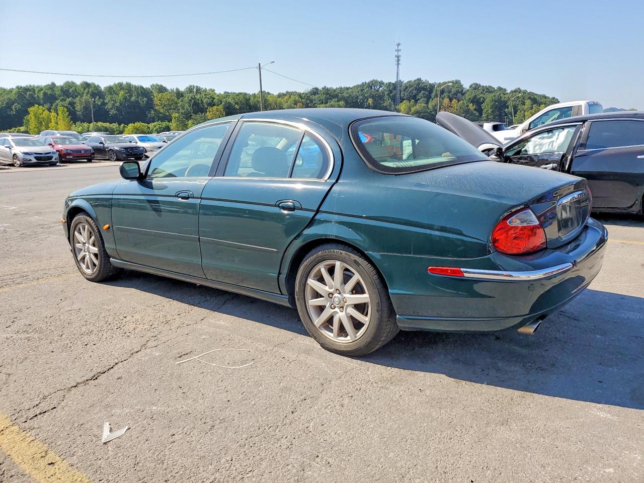 2000 Jaguar S-type Зеленый vin: SAJDA01D4YGL55869