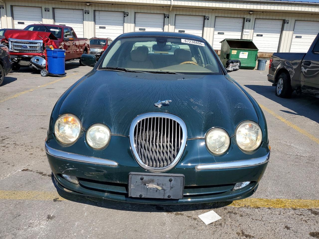 2000 Jaguar S-type Зеленый vin: SAJDA01D4YGL55869