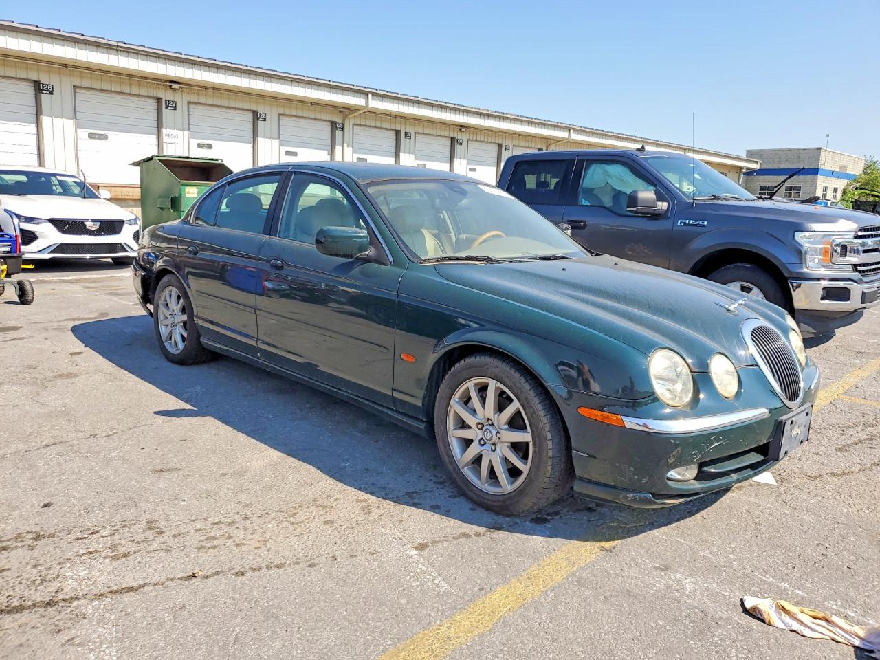 2000 Jaguar S-type Зеленый vin: SAJDA01D4YGL55869