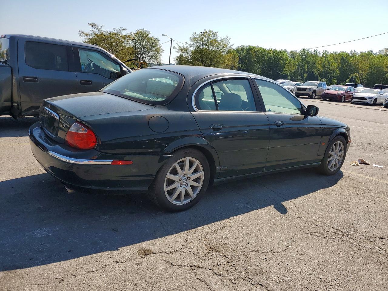 2000 Jaguar S-type Зеленый vin: SAJDA01D4YGL55869
