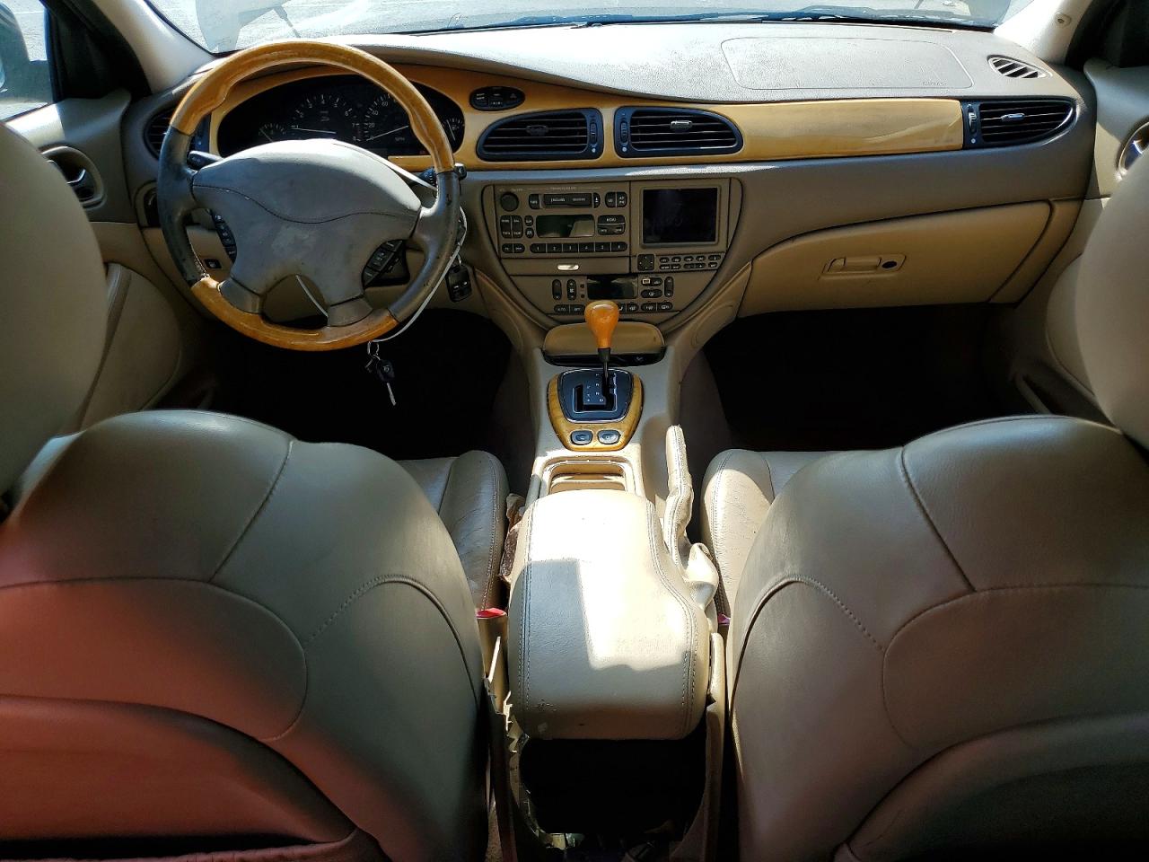 2000 Jaguar S-type Зеленый vin: SAJDA01D4YGL55869