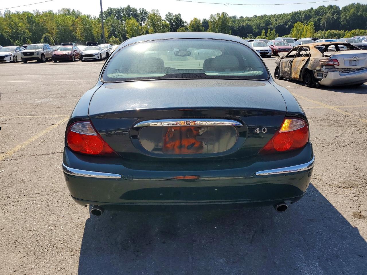 2000 Jaguar S-type Зеленый vin: SAJDA01D4YGL55869